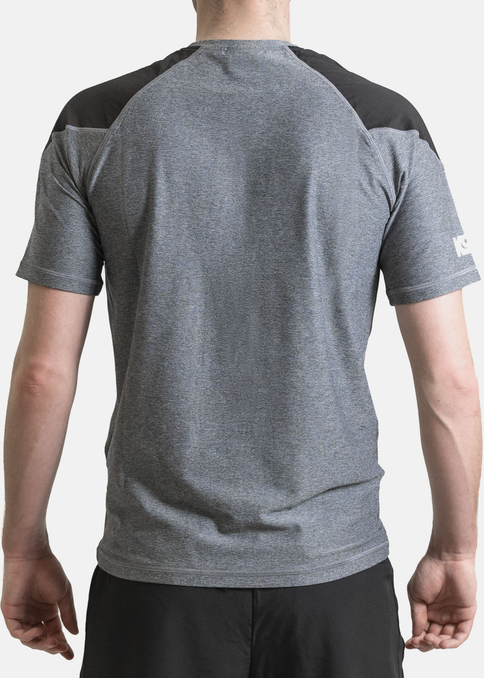 KOSA, Kosa Funktions T-shirt Gr&aring;/svart