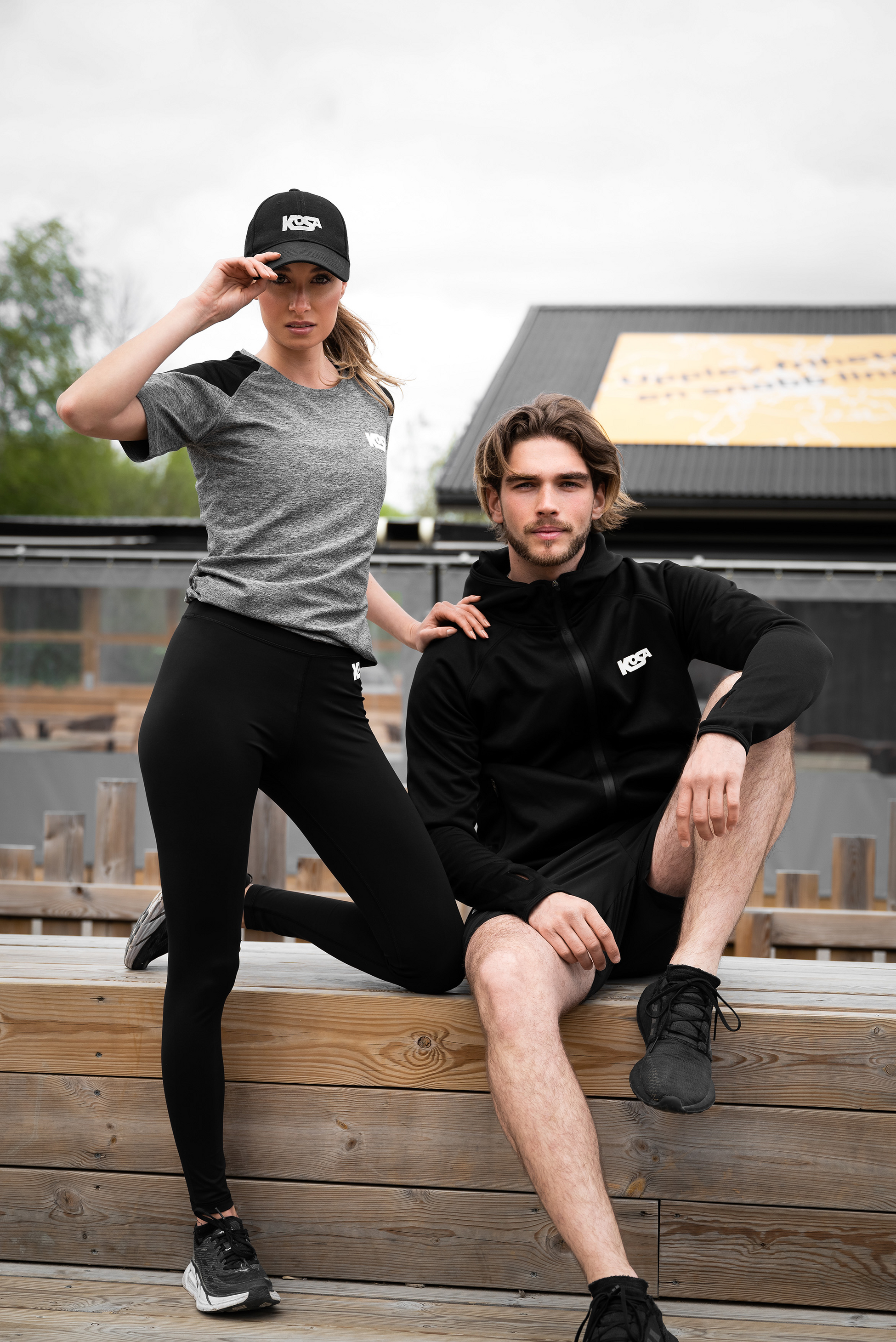 KOSA, Kosa Funktions T-shirt Woman Grå