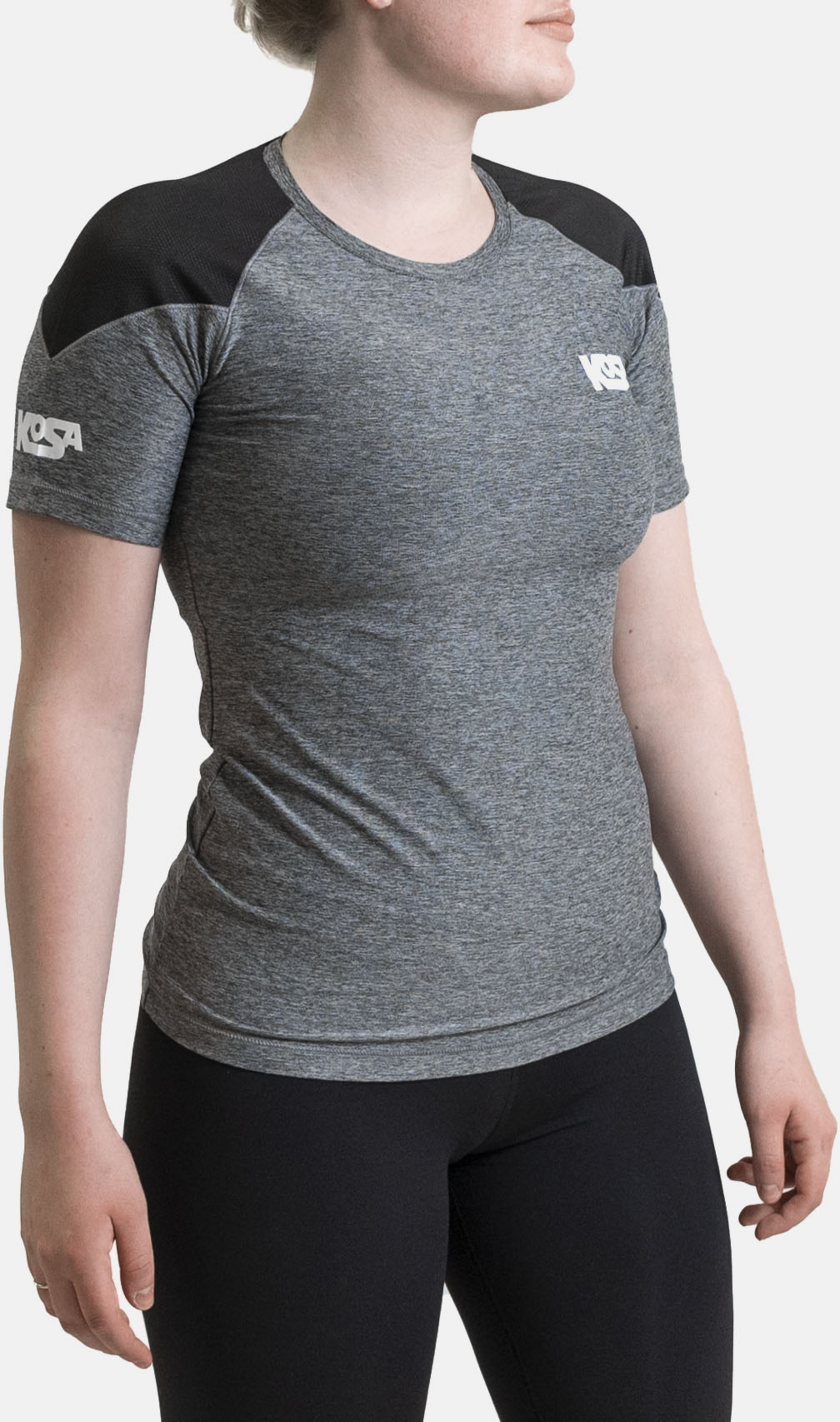 KOSA, Kosa Funktions T-shirt Woman Grå
