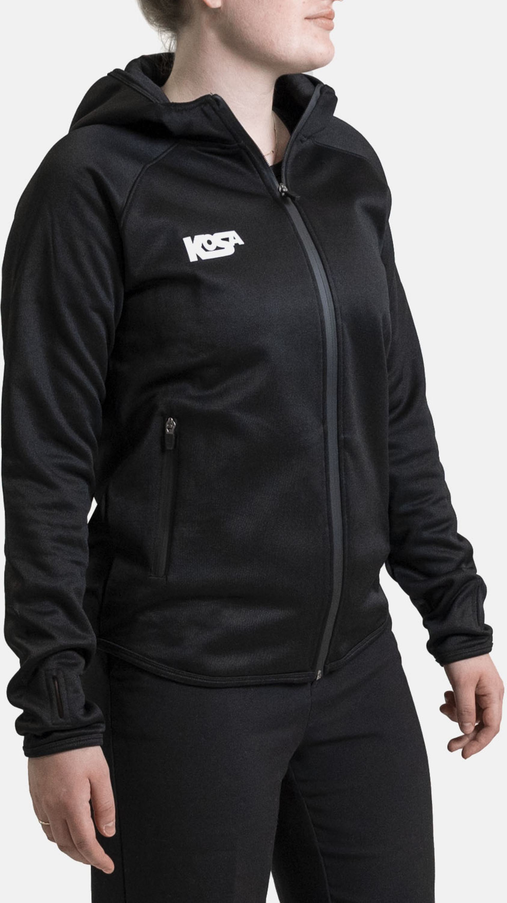 KOSA, Kosa Zip Hoodie Marin