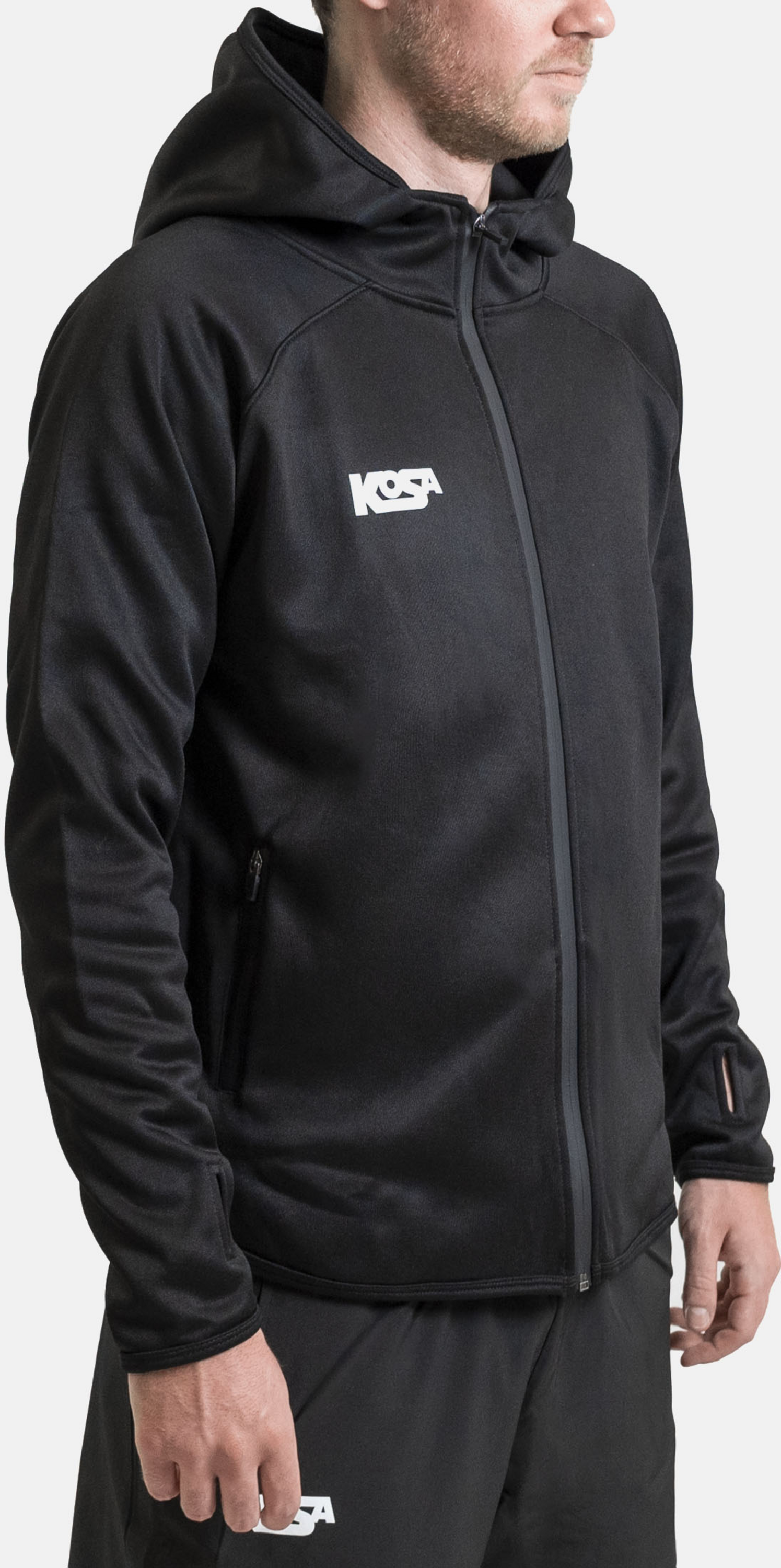 KOSA, Kosa Zip Hoodie Marin