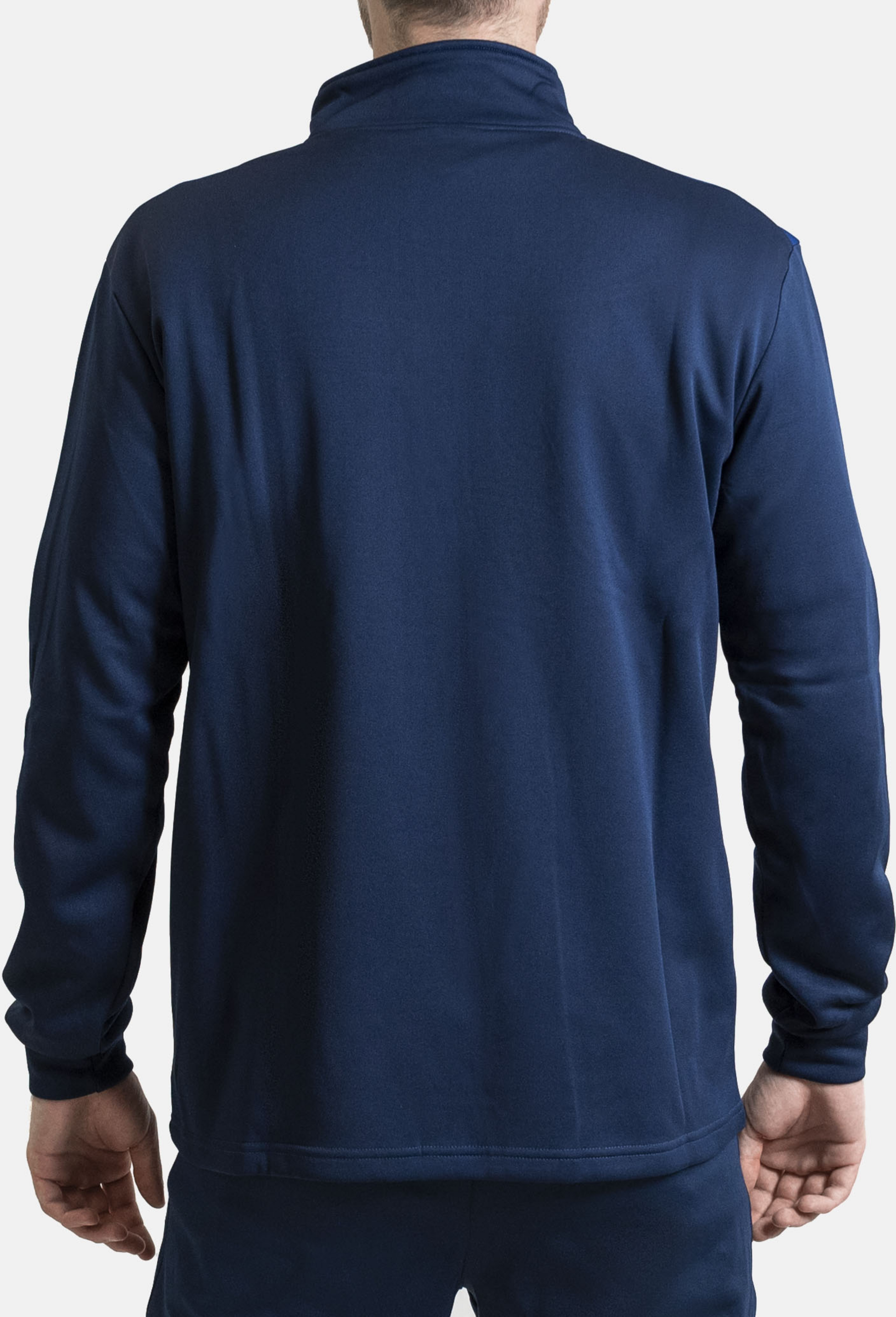 KOSA, Kosa Zip Neck Blå