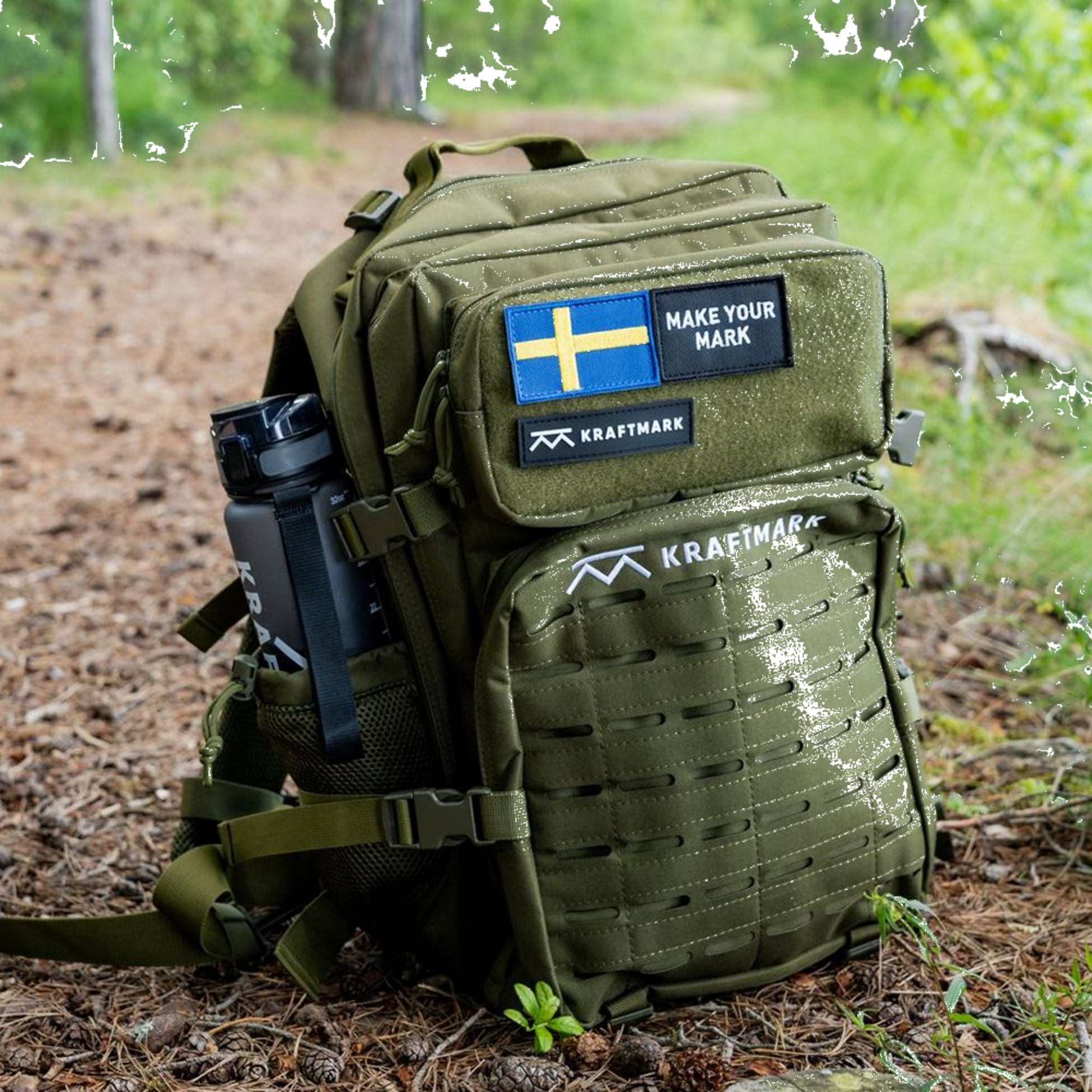 KRAFTMARK, Kraftmark Ryggs&auml;ck 45l