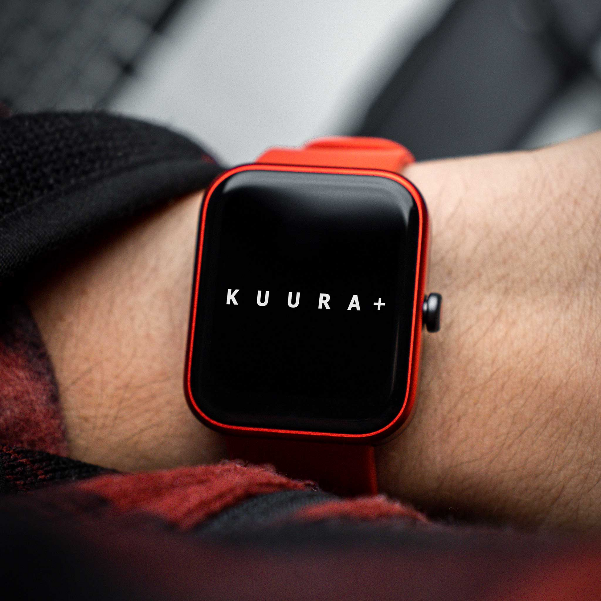 KUURA, Kuura+ Smart Watch Do - Red