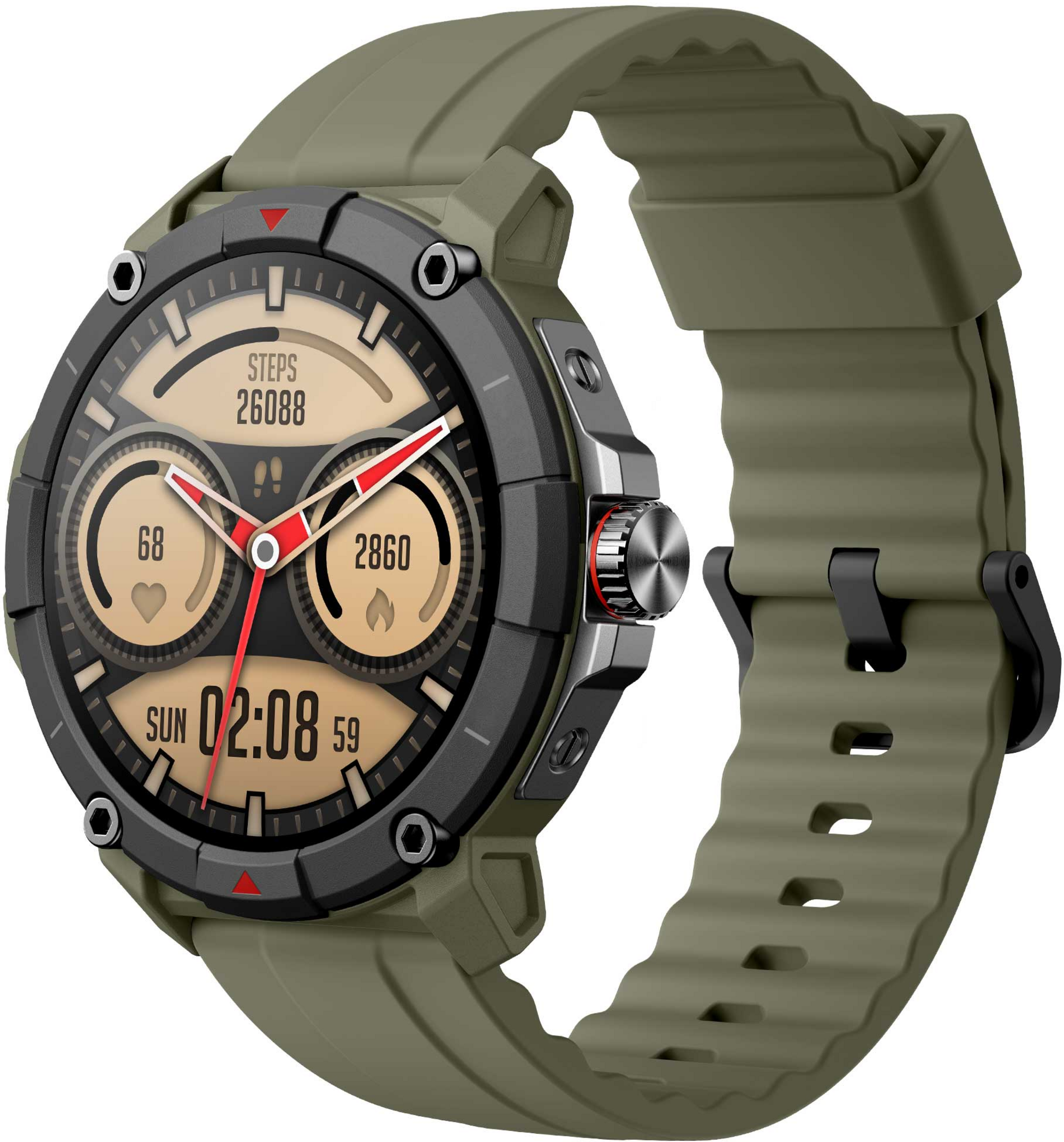KUURA, Kuura+ Smart Watch Gps - Green