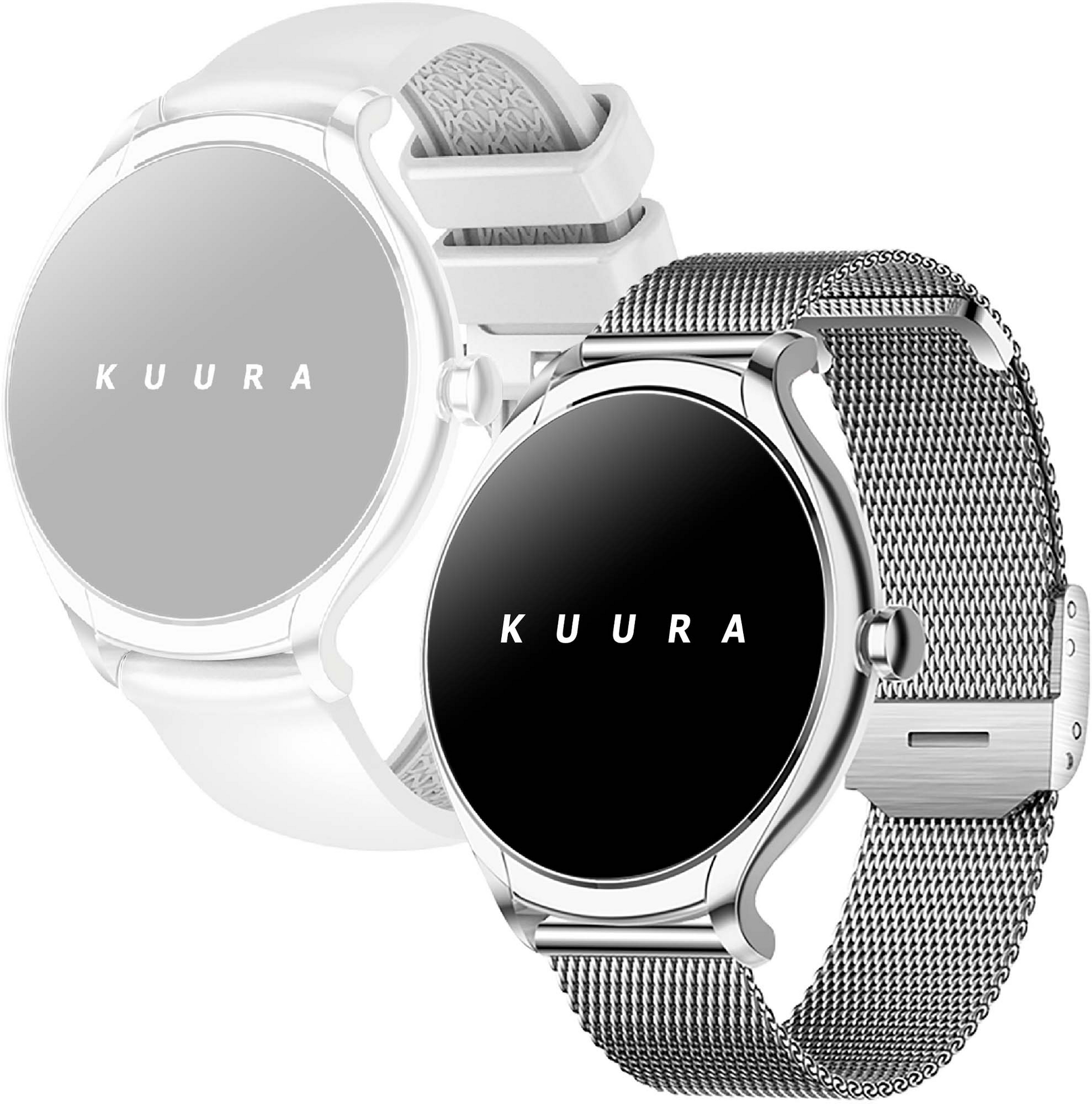 KUURA, Kuura Smart Watch Fw3 V3 - Silver