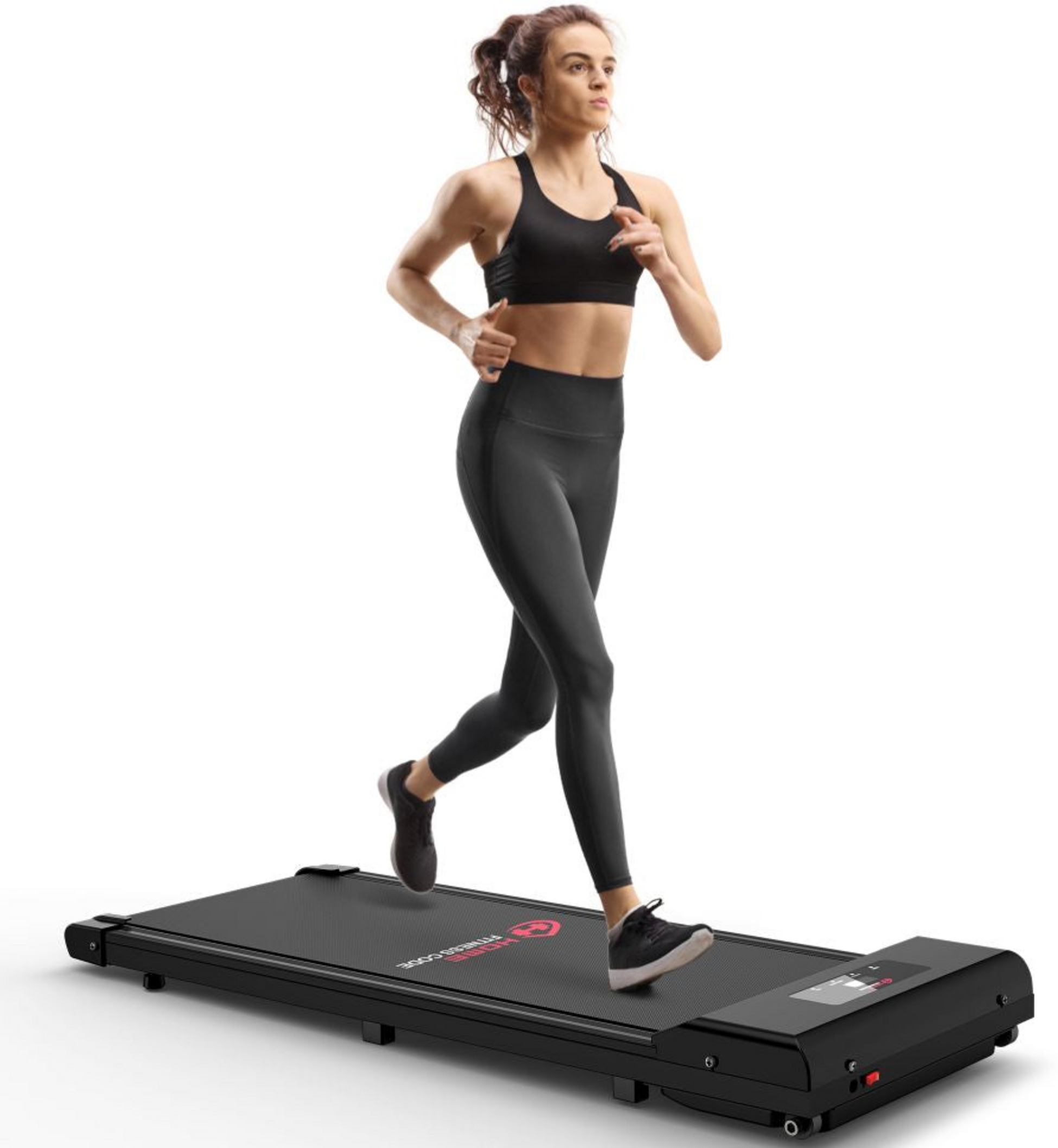 HOMEFITNESSCODE, Löpband 10 Km/h, 5% Manuaalinen Kaltevuus, Led-display