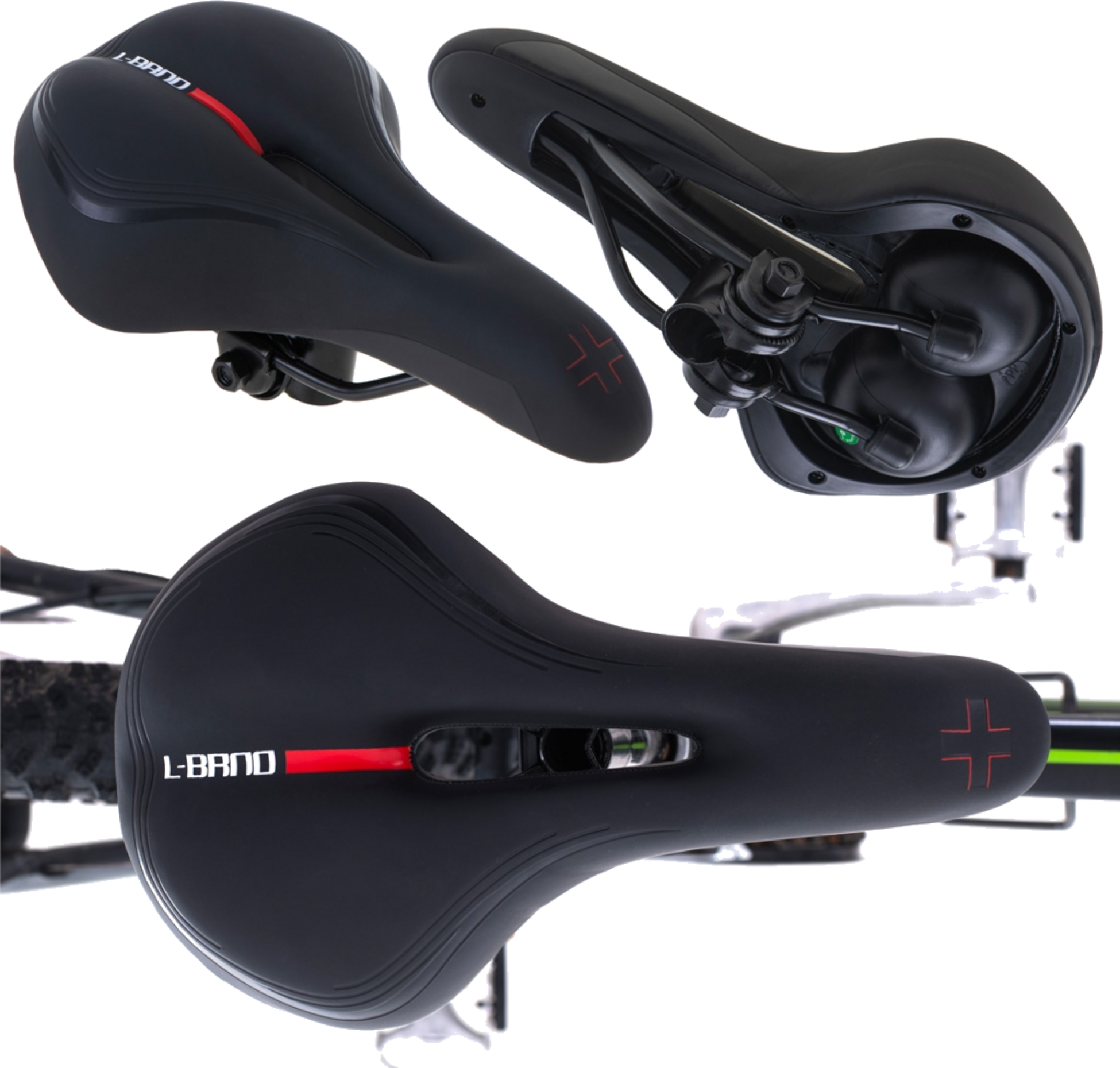 B2X, L-brno Sports Bike Saddle Comfortable Elastic Foam