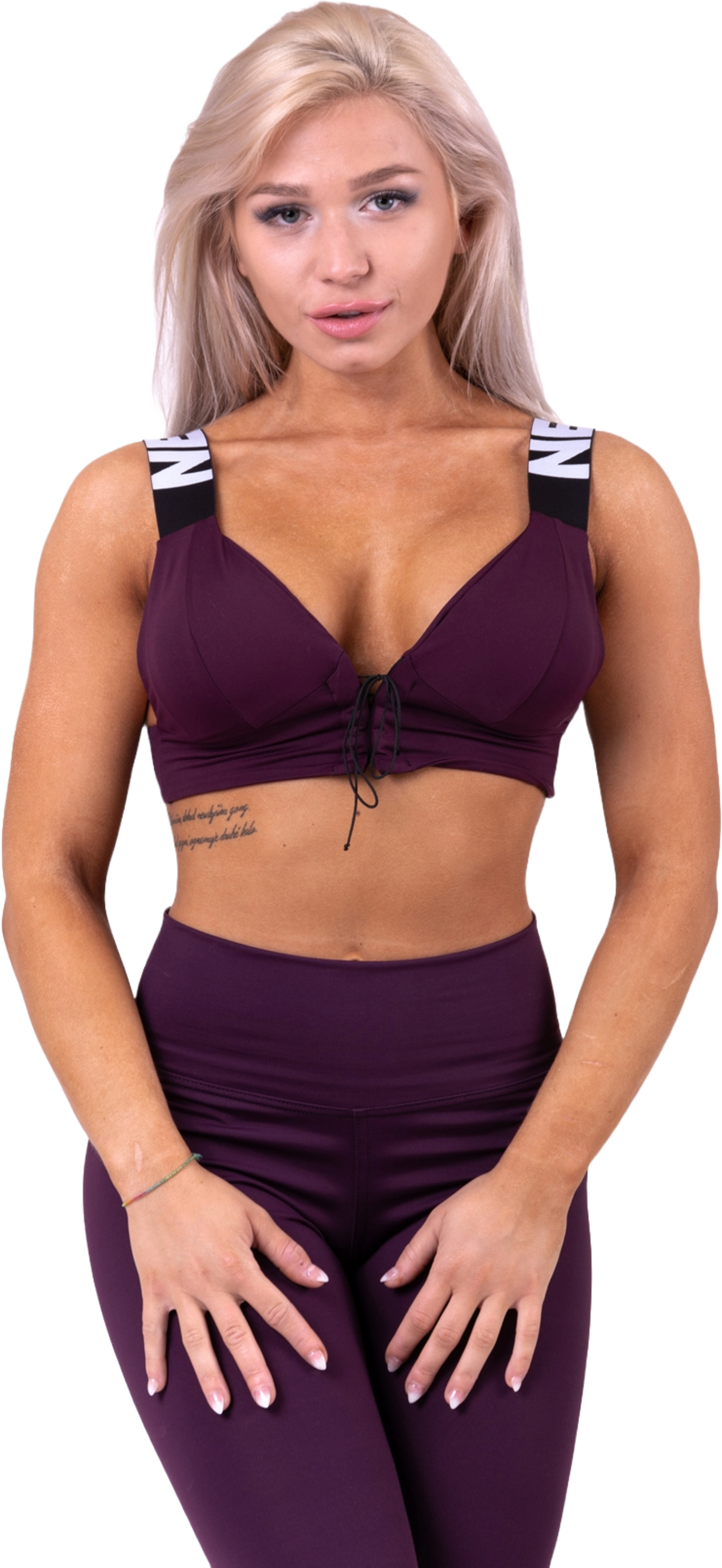 NEBBIA, Lace-up Sport Bra