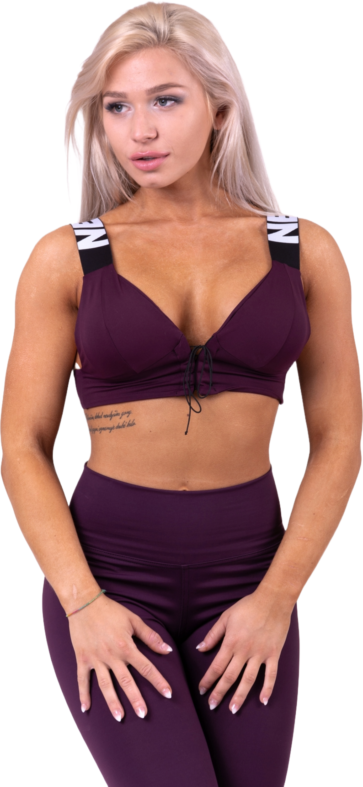 NEBBIA, Lace-up Sport Bra