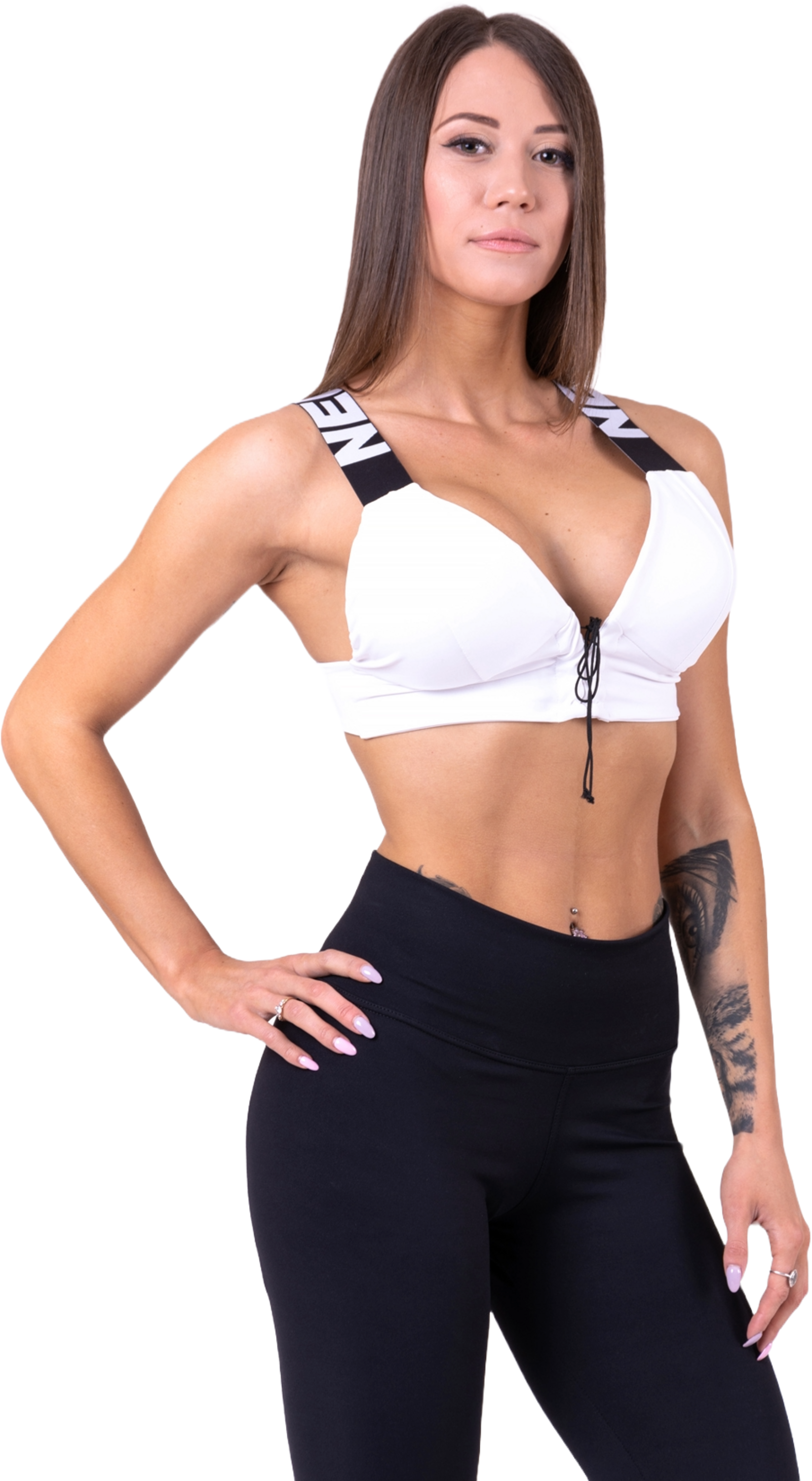 NEBBIA, Lace-up Sport Bra