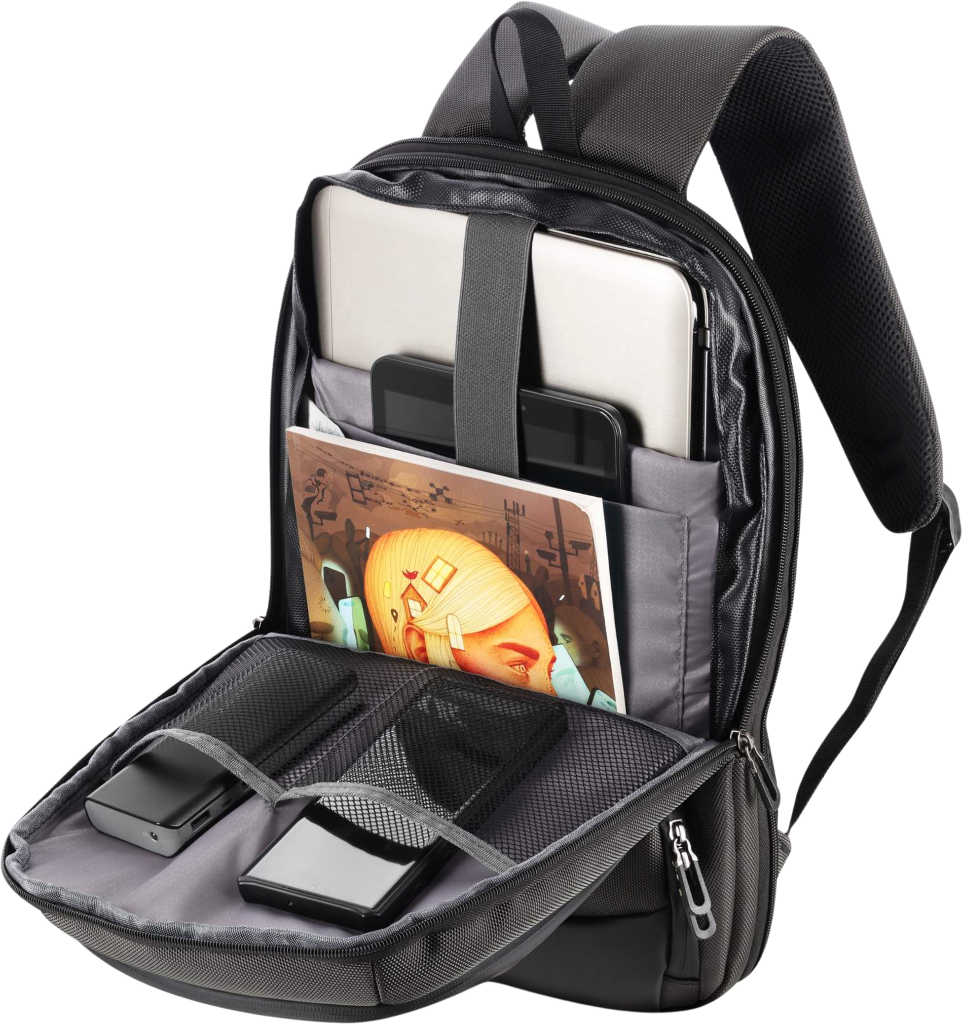 NORTHIX, Laptop Backpack, 19l Expandable, Anti-theft Pocket