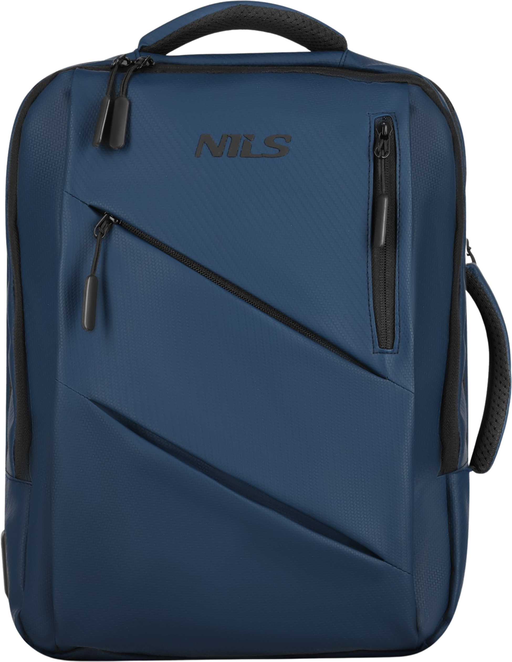 NORTHIX, Laptop Backpack, Blue, Usb-c Charging Port, 15l
