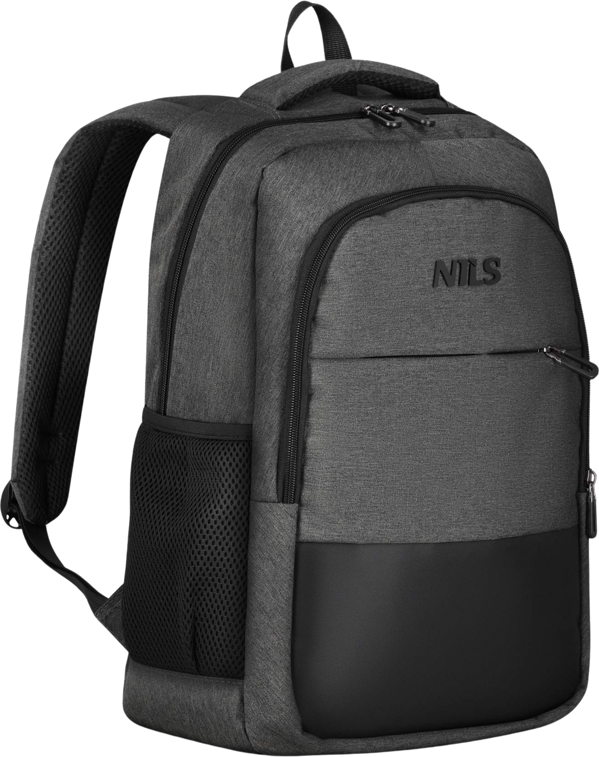 NORTHIX, Laptop Backpack, Usb-c Charging Port, 18l Grey
