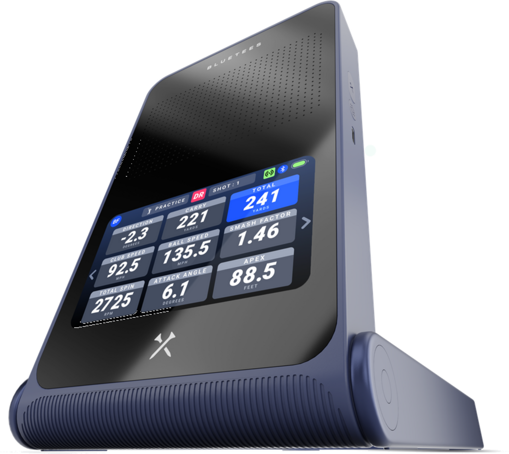 BLUE TEES, Launch Monitor Rainmaker
