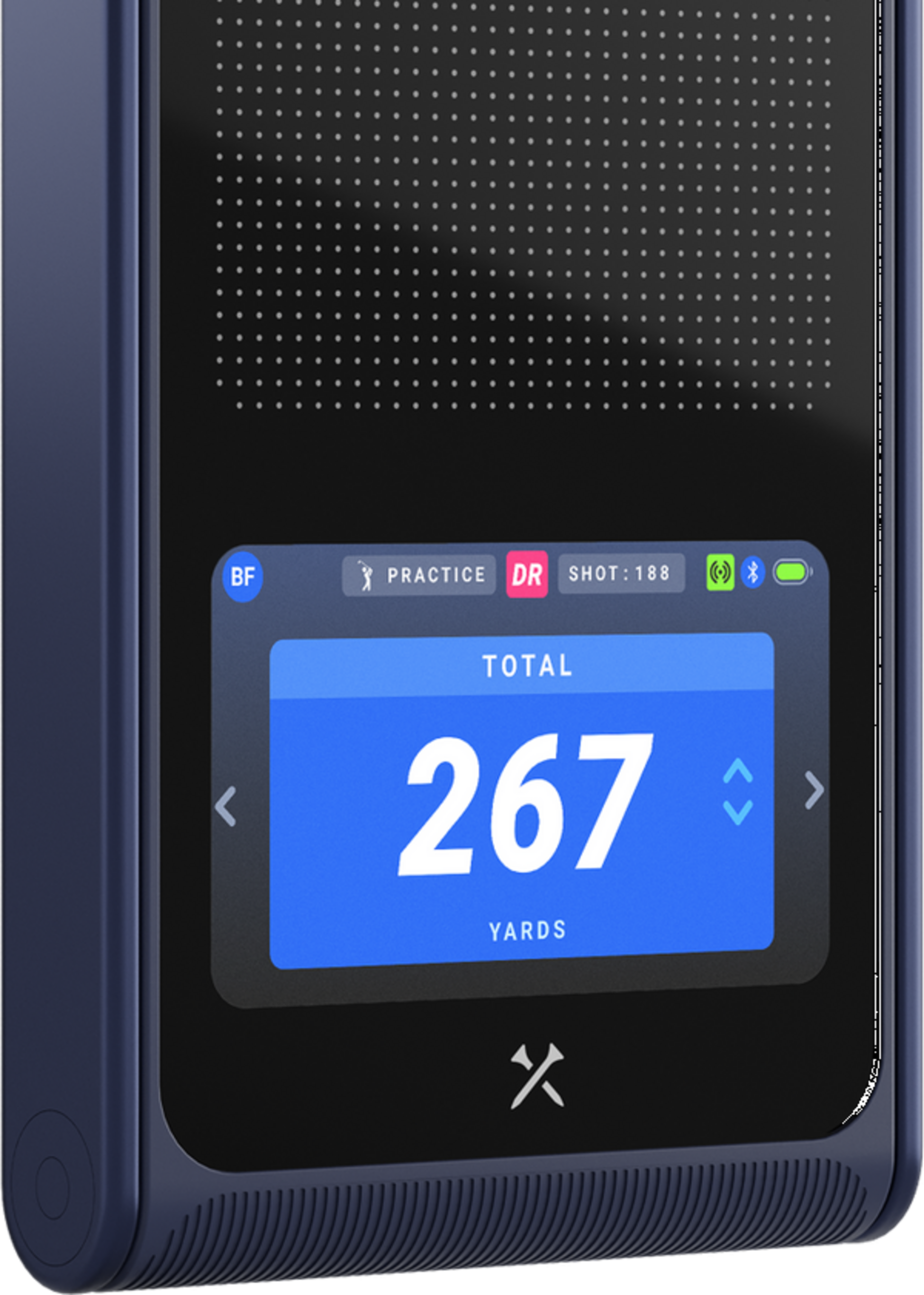BLUE TEES, Launch Monitor Rainmaker