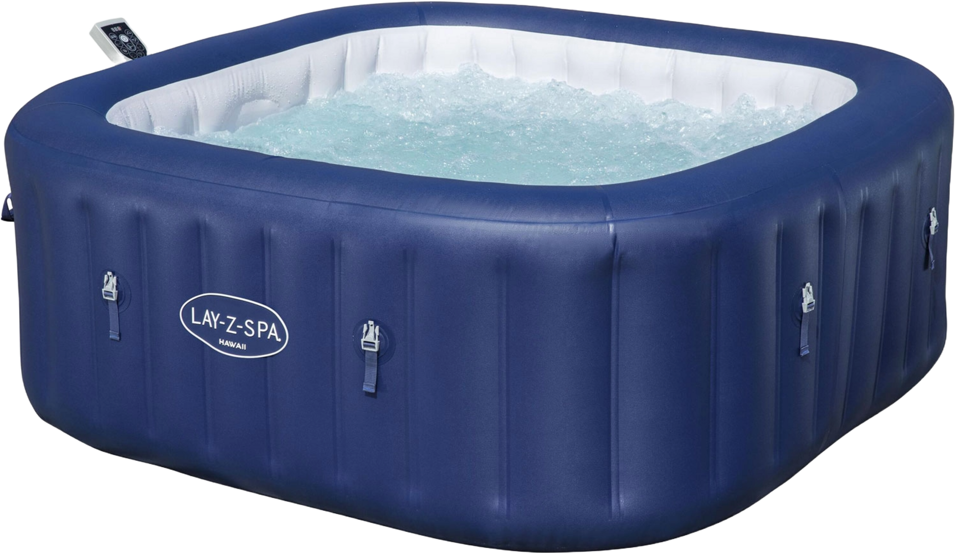 BESTWAY, Lay-z-spa Hawaii Energysense Airjet 6 Bl&aring; 1.80mx1.80mx71cm