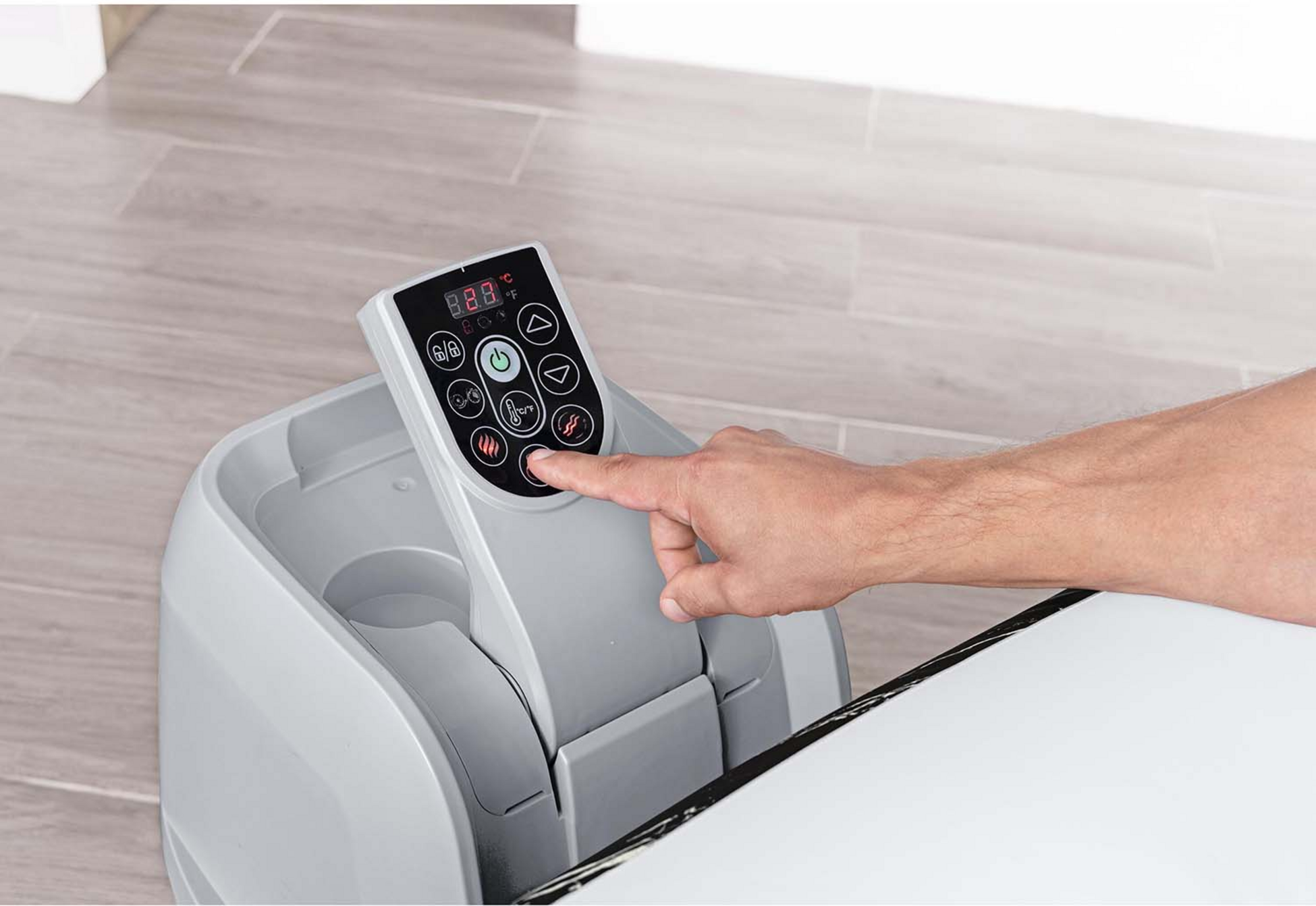 BESTWAY, Lay-z-spa Hollywood Luxe 1,88 X 1,88 X 0,66 M