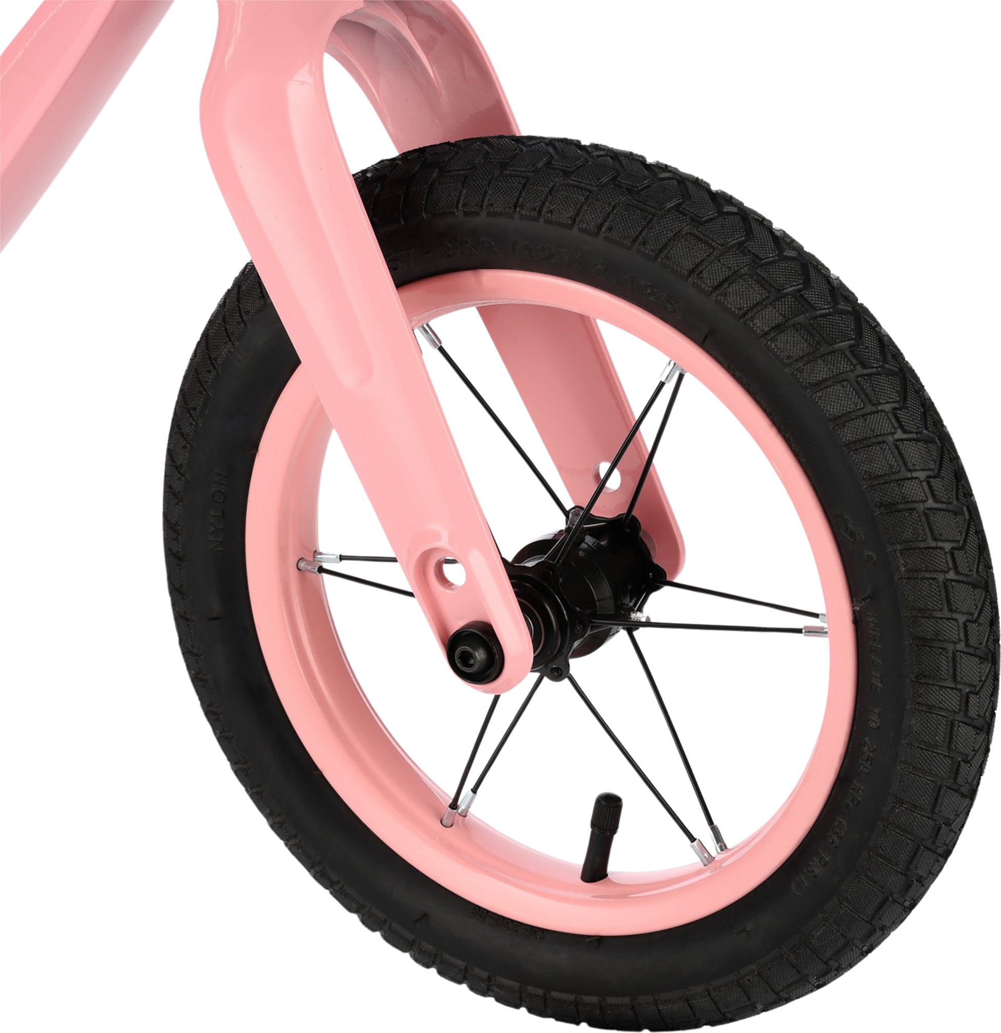 NORTHIX, Led Balance Bike, 12"" Wheel, Pink