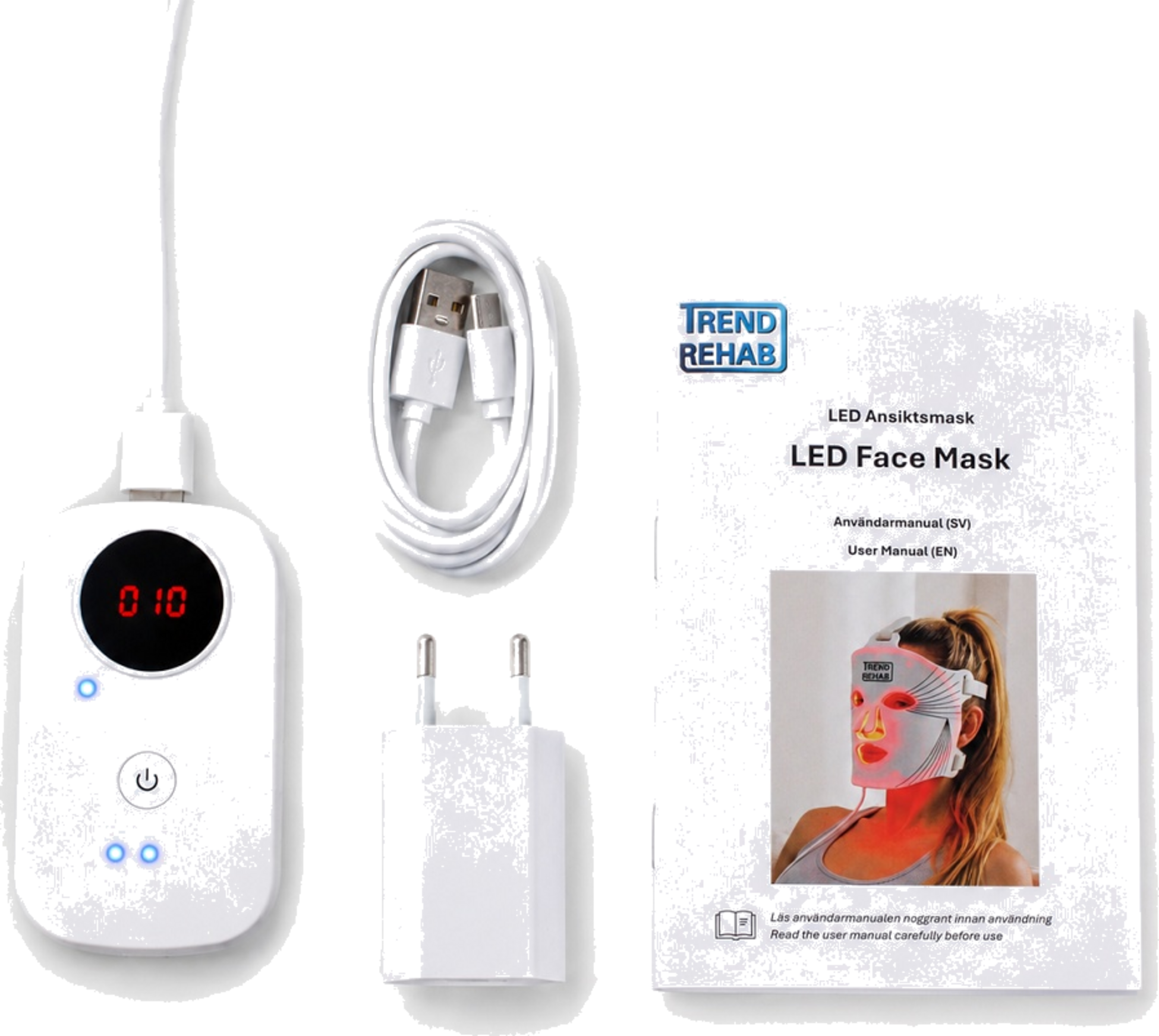 TRENDREHAB, Led Face Mask
