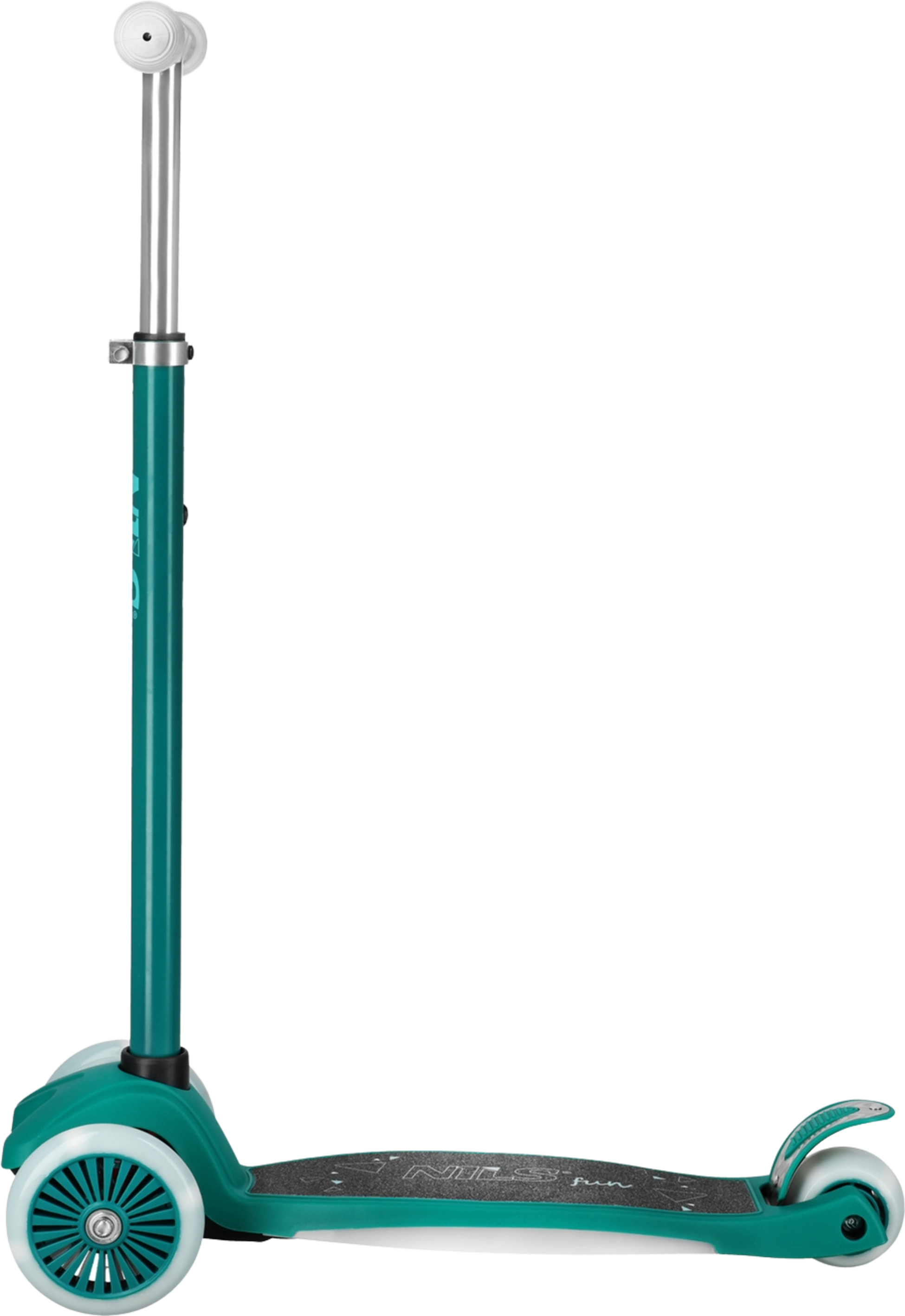 NORTHIX, Led Scooter, Green &ndash; Adjustable Height, Foldable