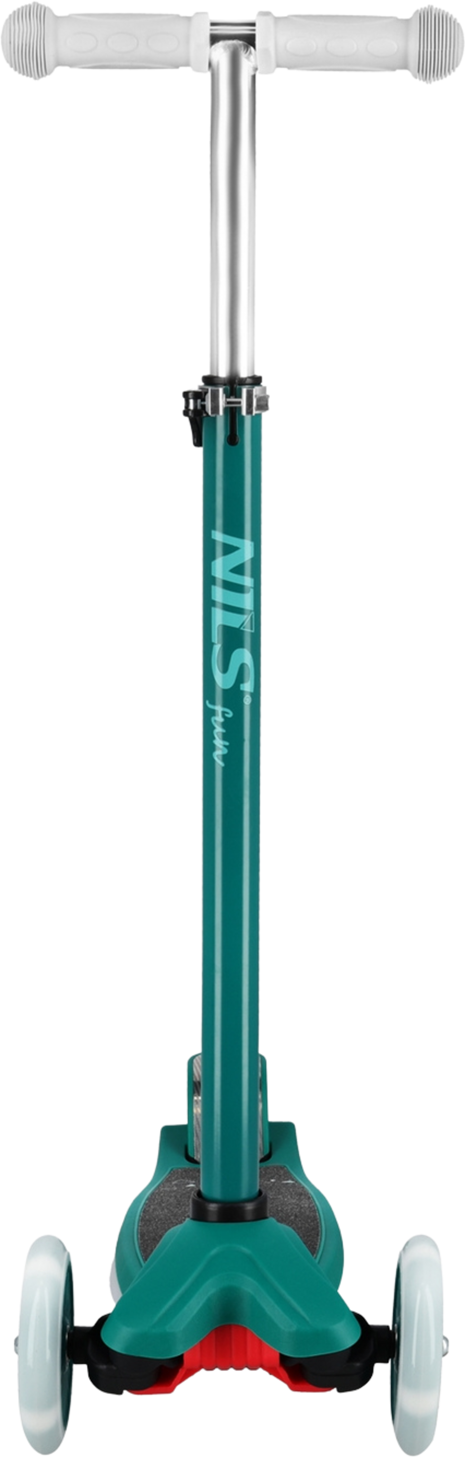 NORTHIX, Led Scooter, Green &ndash; Adjustable Height, Foldable