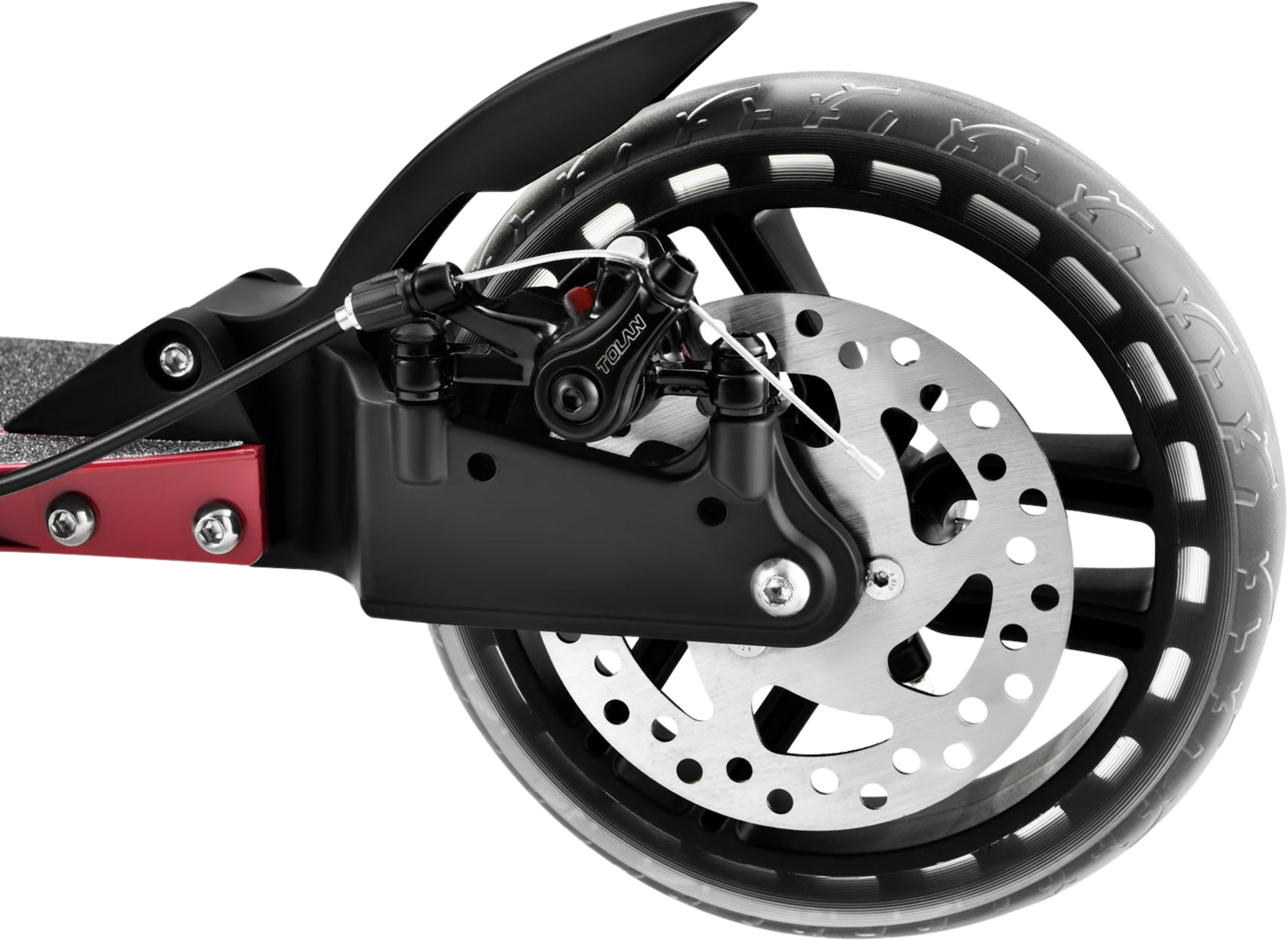 NORTHIX, Led Scooter With Adjustable Handlebar, Foldable Design