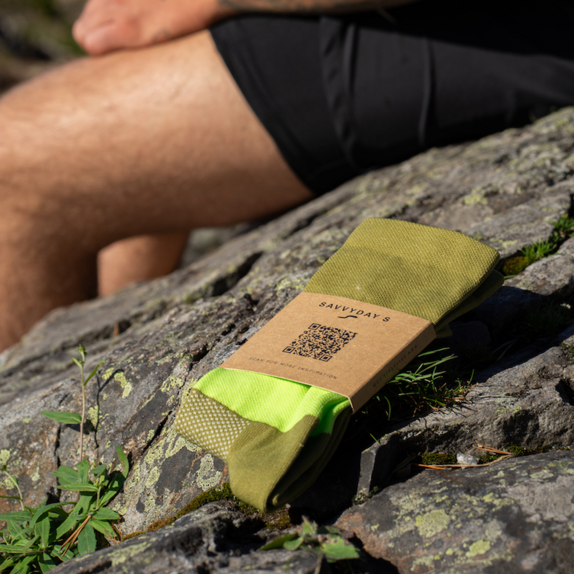 SAVVYDAYS, Legend 2p Functional Crew Socks