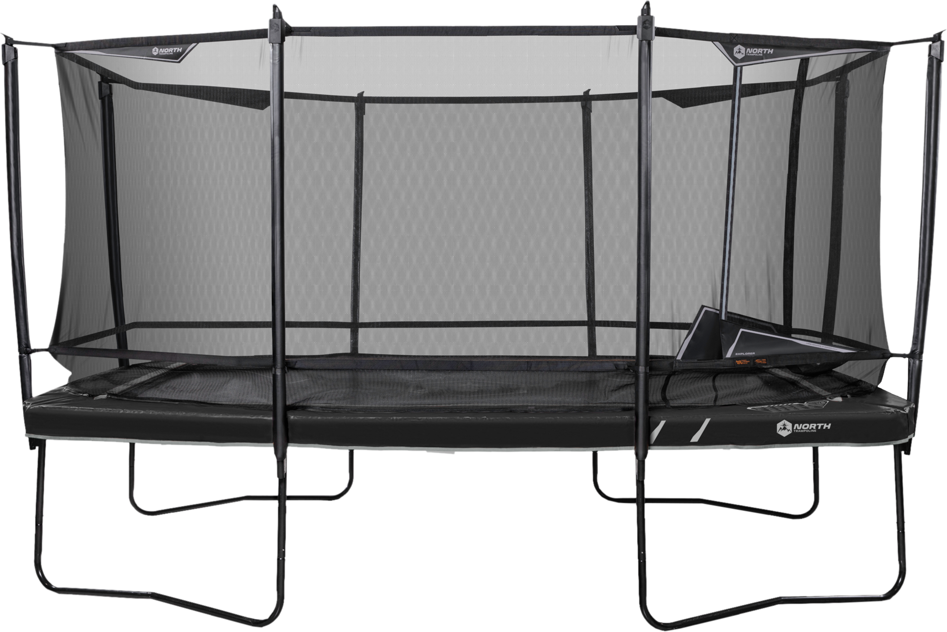 NORTH TRAMPOLINE, Legend Rectangular 460  + Safety Net