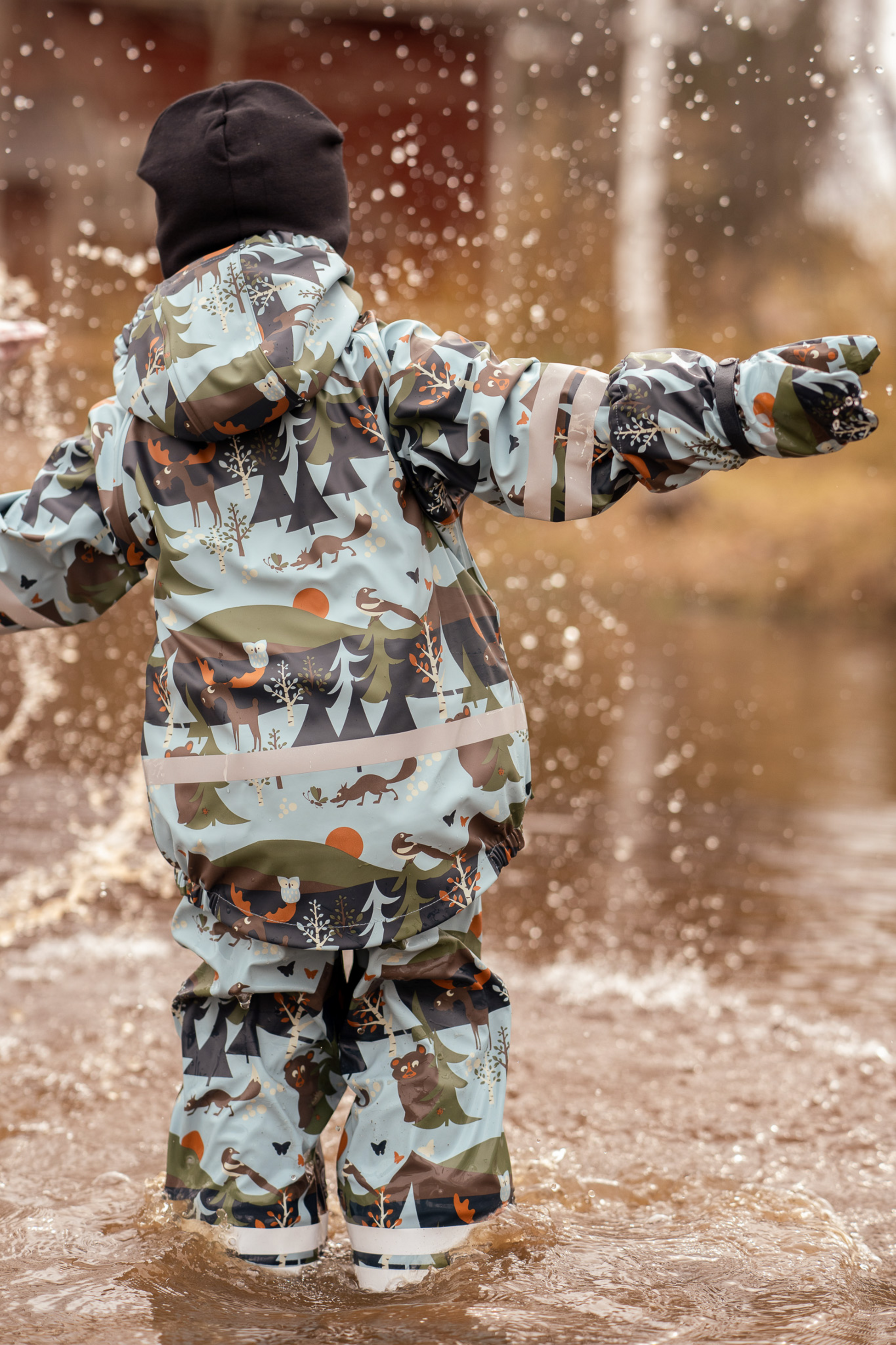 LINDBERG, Lekhyttan Rain Baby Overall, Fleece