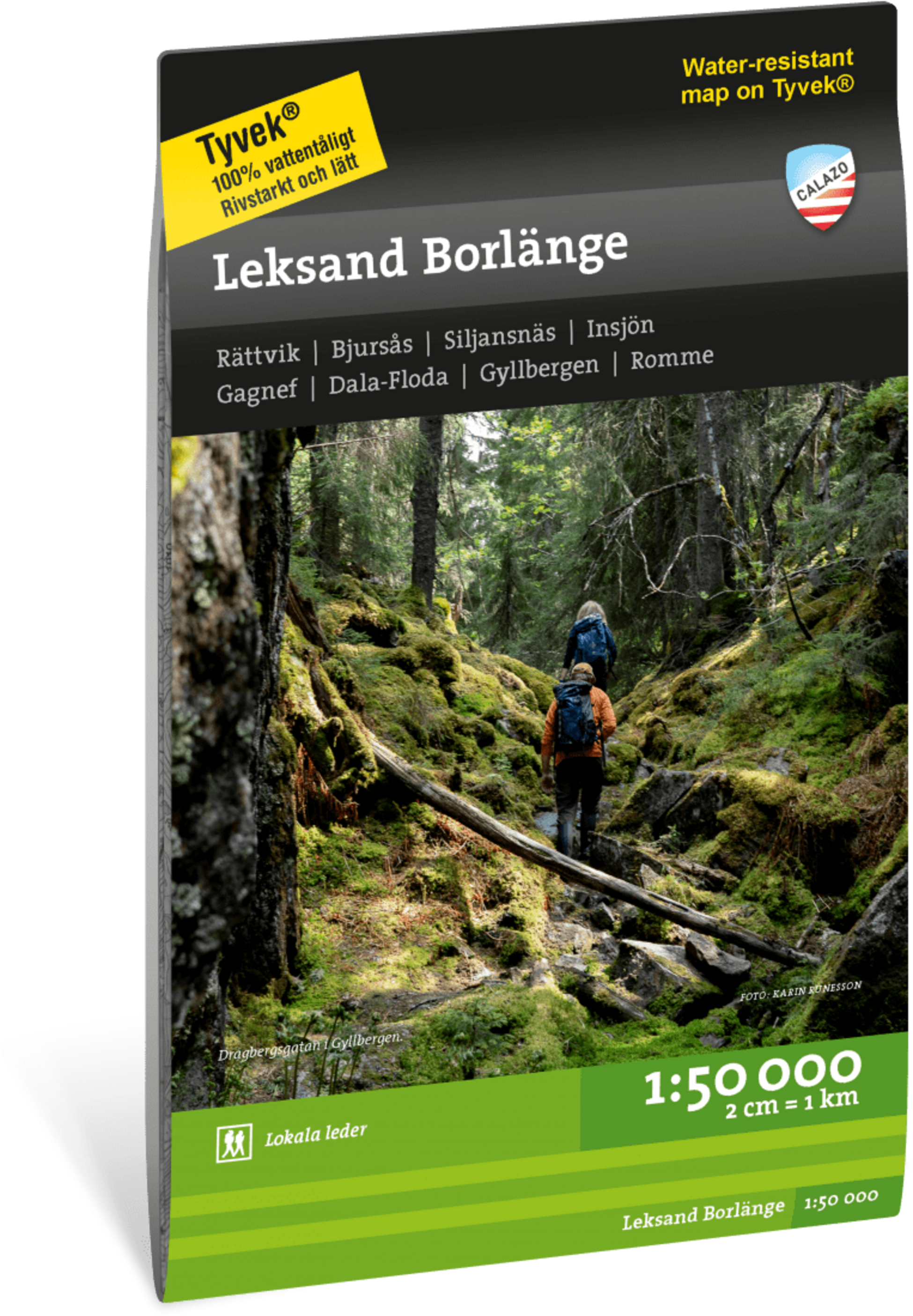 CALAZO, Leksand Borlänge 1:50.000