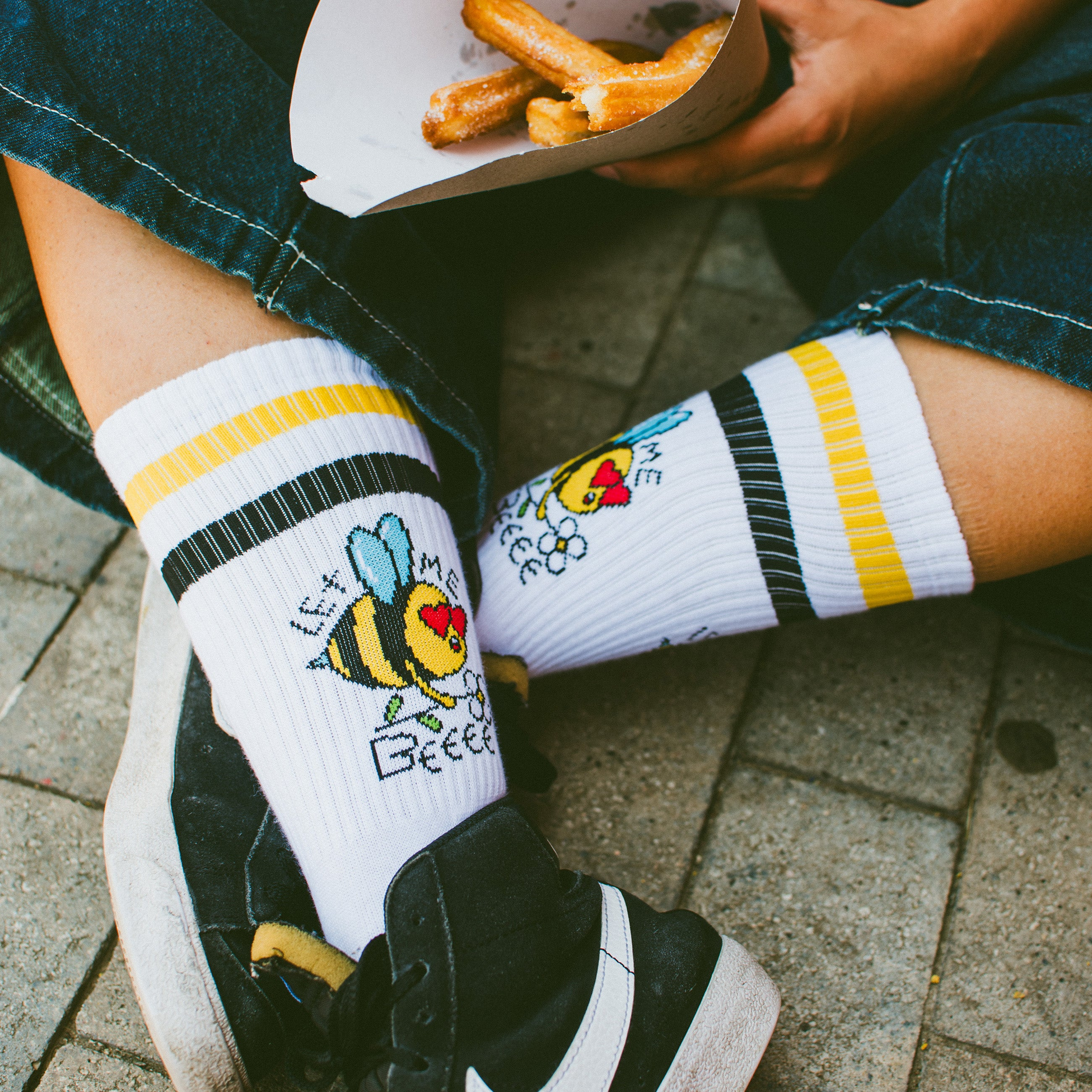 AMERICAN SOCKS, Let Me Bee - Mid High