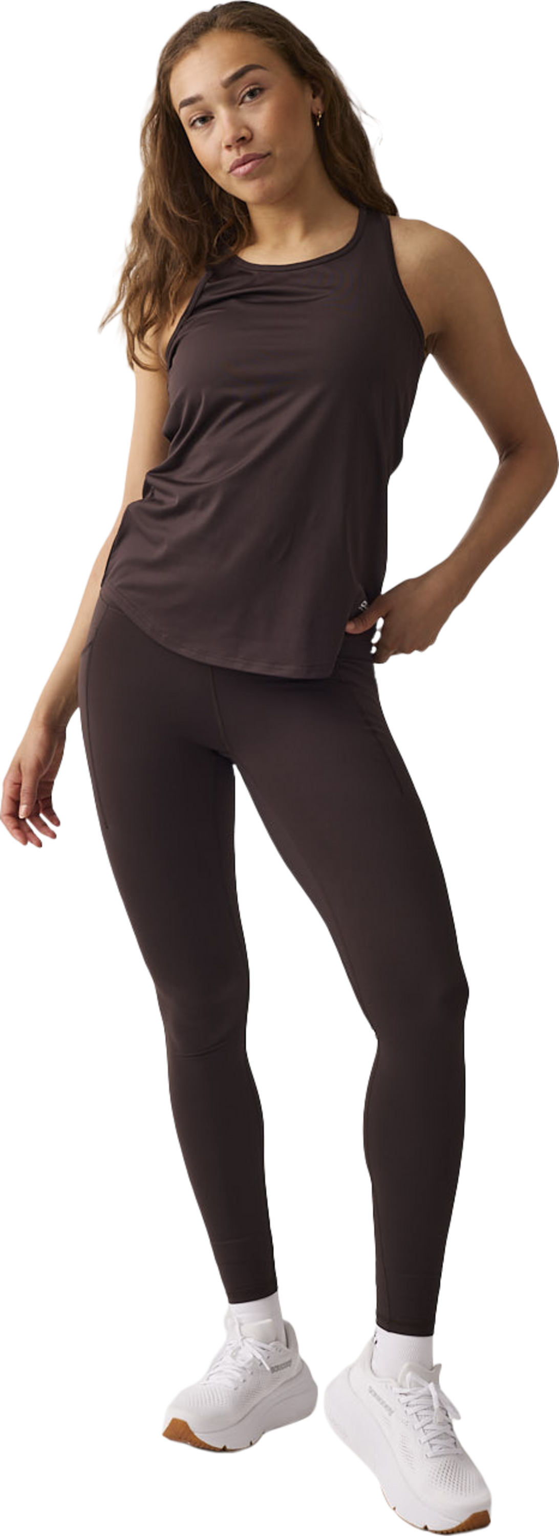 CLN ATHLETICS, Leya Tank Coffee
