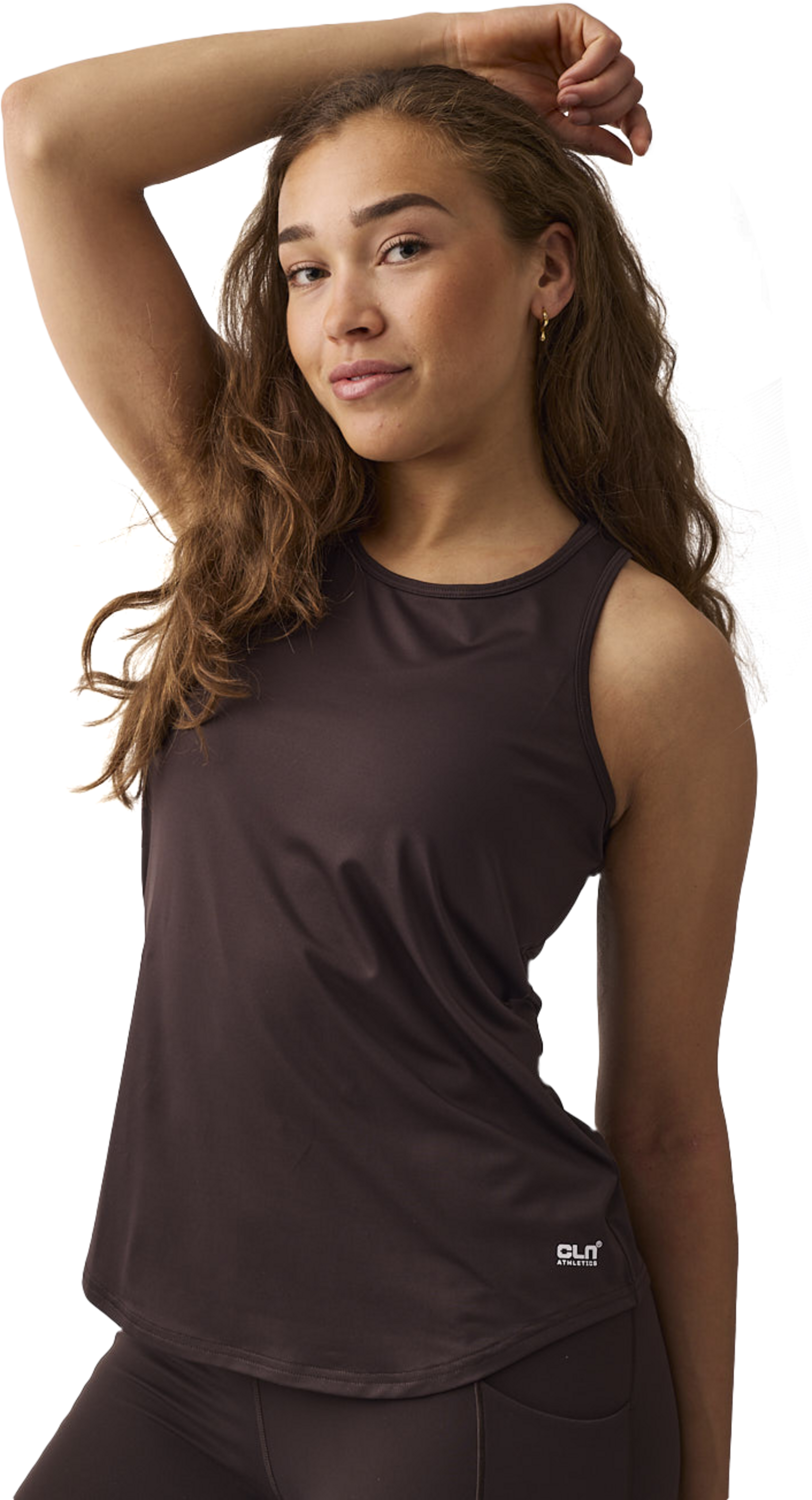 CLN ATHLETICS, Leya Tank Coffee
