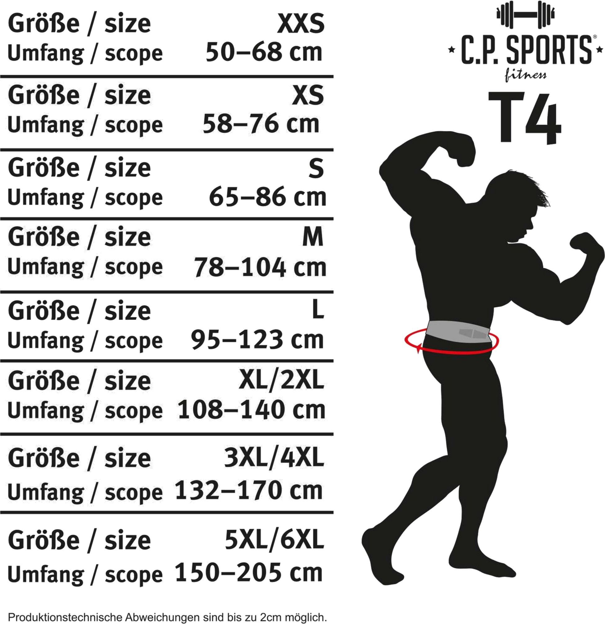 C.P. SPORTS, Lifting Belt