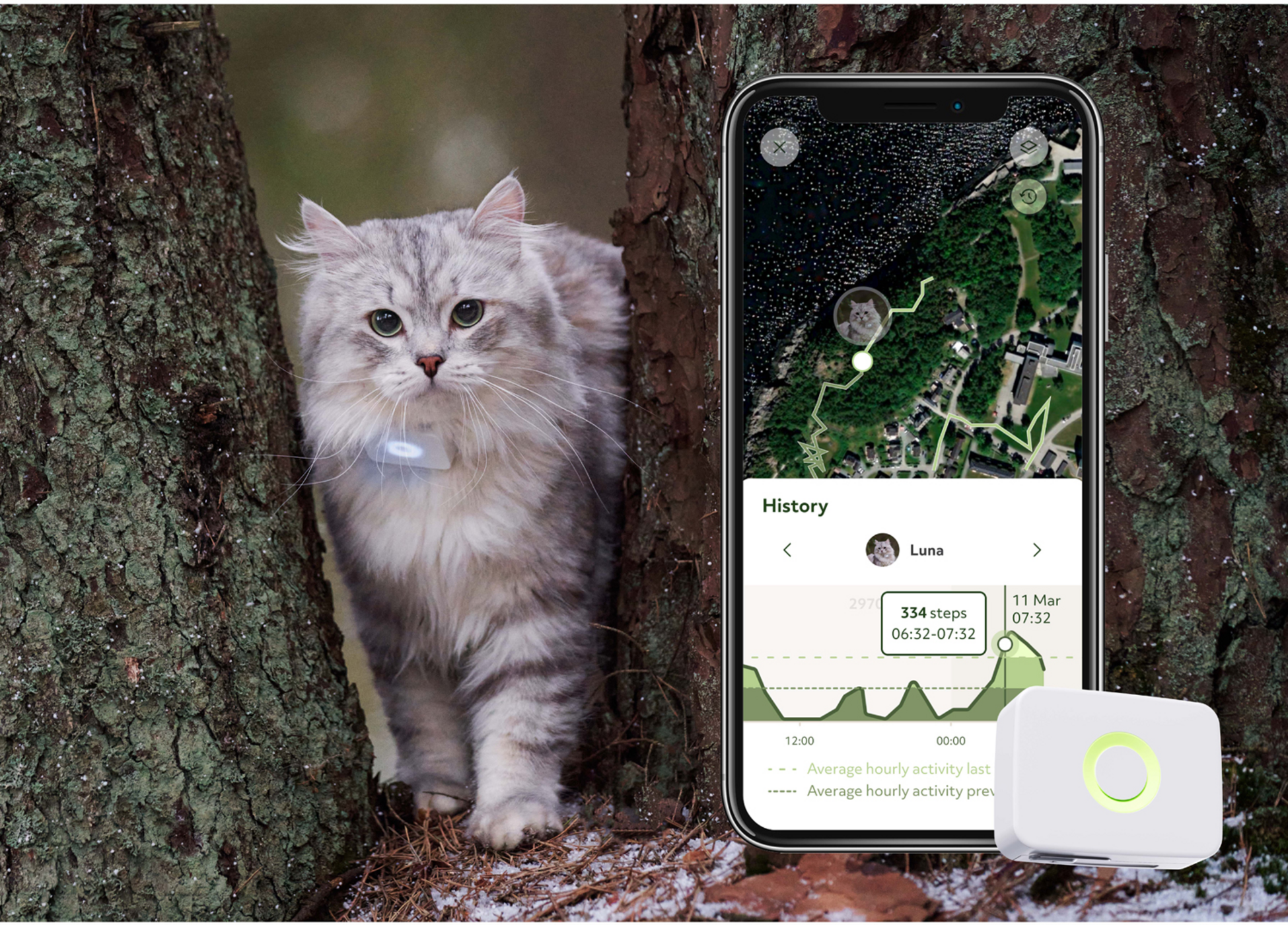 LILCAT, Lilcat 2 Gps-tracker För Katter