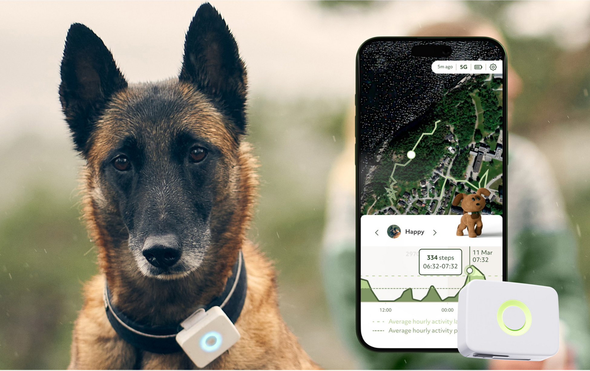 LILDOG, Lildog 2 Gps-tracker För Hundar