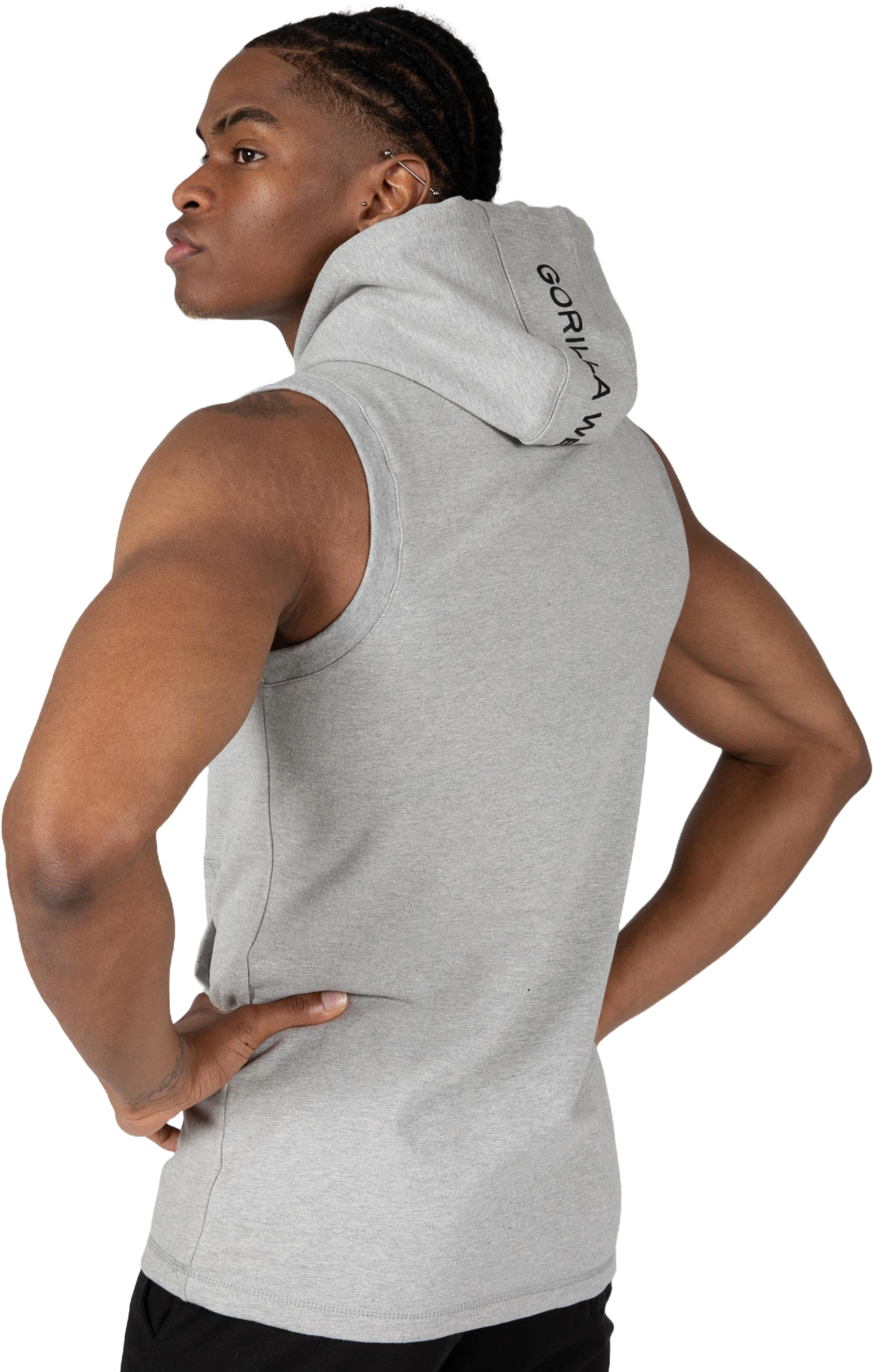 GORILLA WEAR, Lincoln Sleeveless Hoodie
