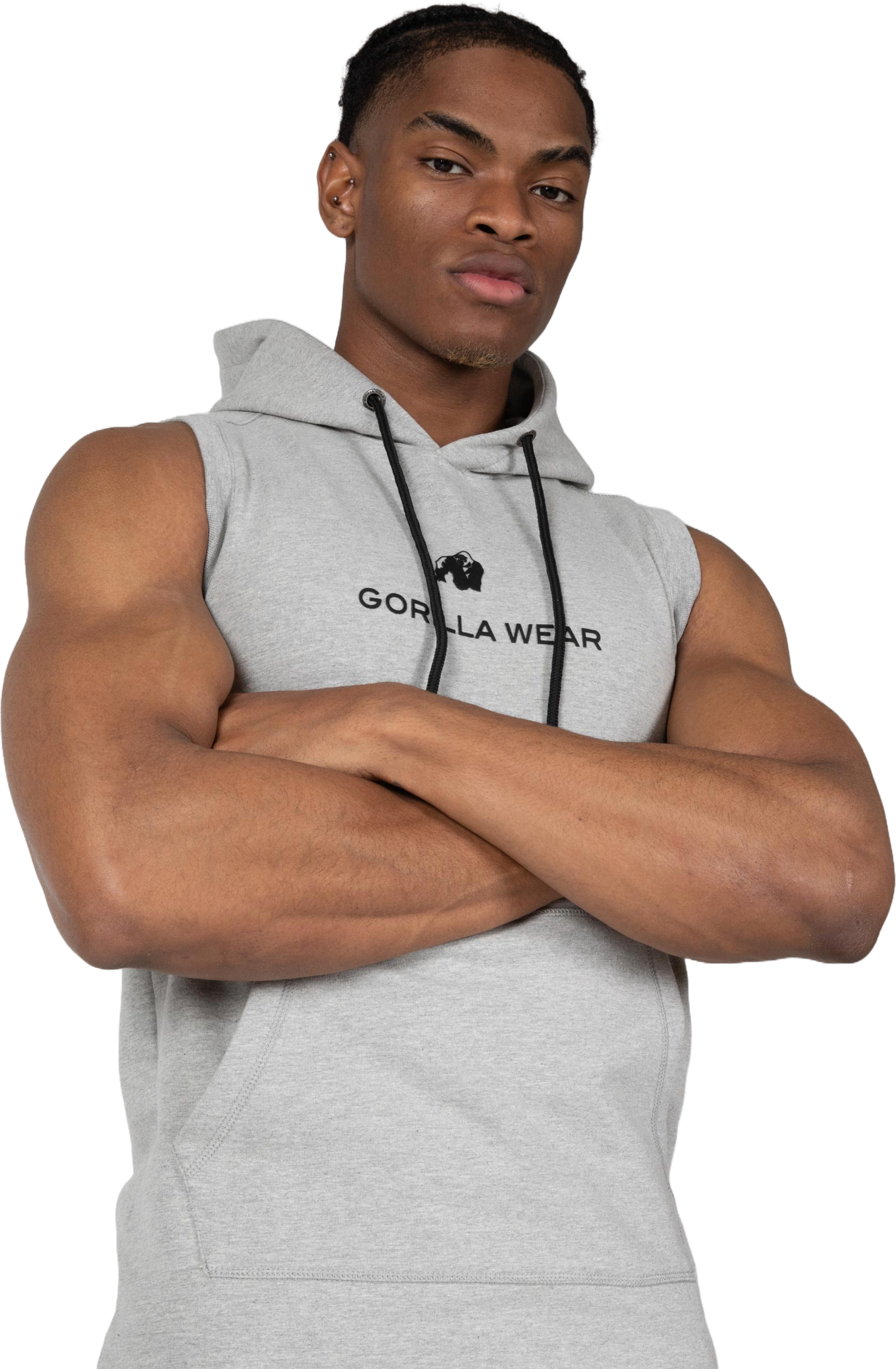 GORILLA WEAR, Lincoln Sleeveless Hoodie