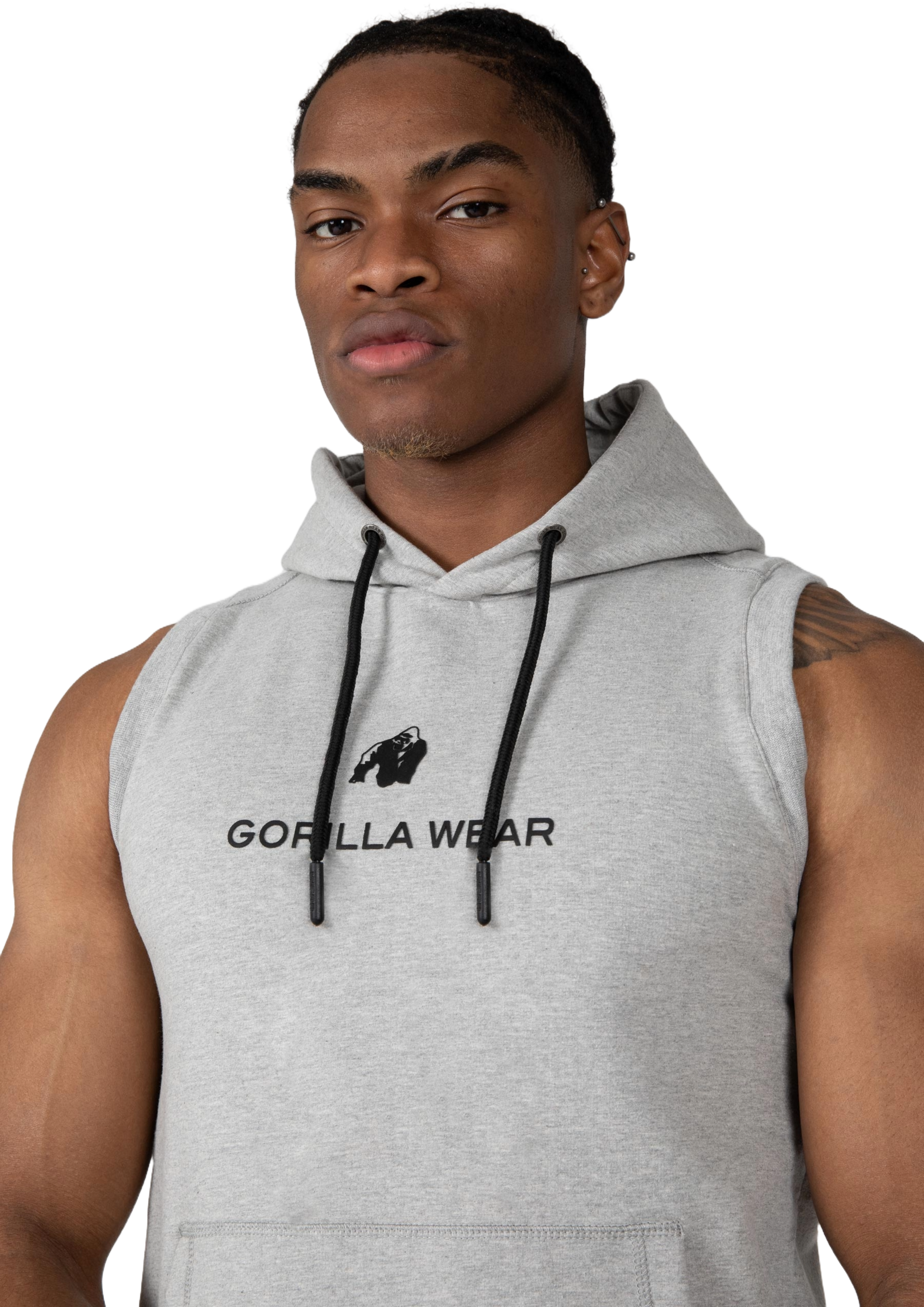 GORILLA WEAR, Lincoln Sleeveless Hoodie