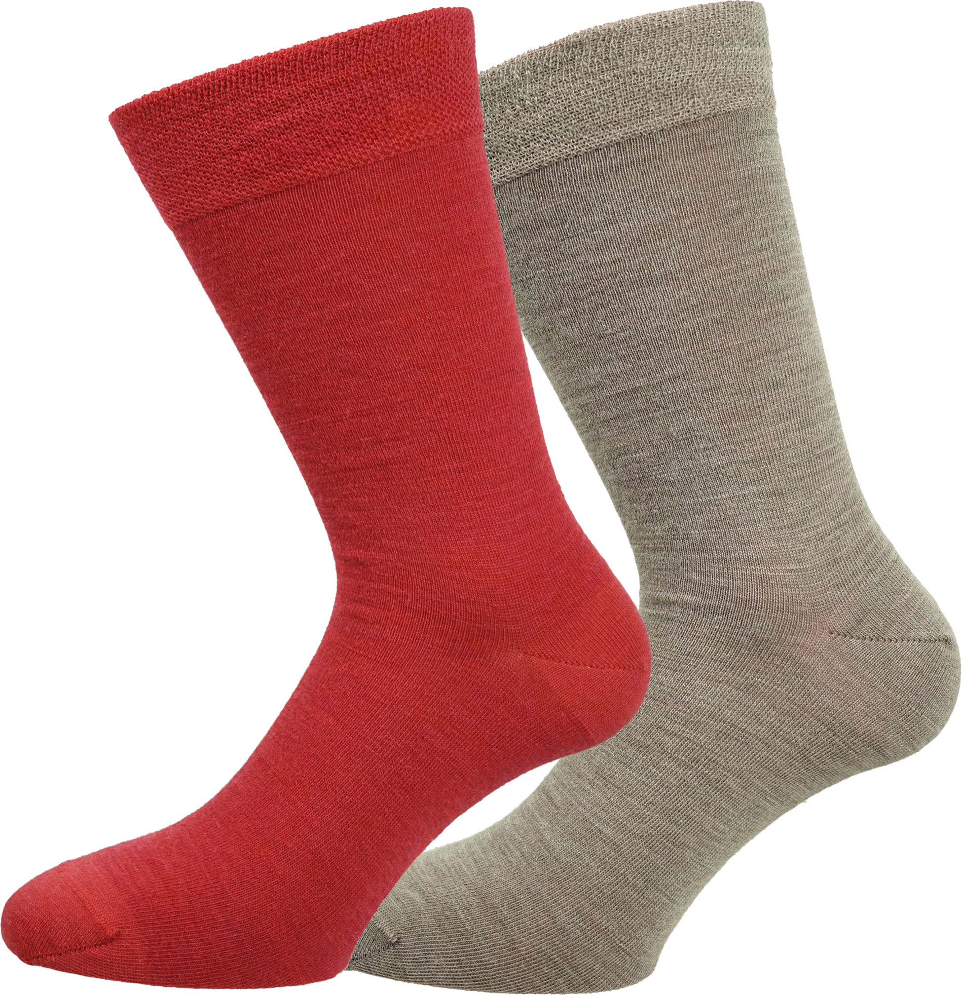 AVIGNON, Liner Ull 2-pack R&ouml;d/beige