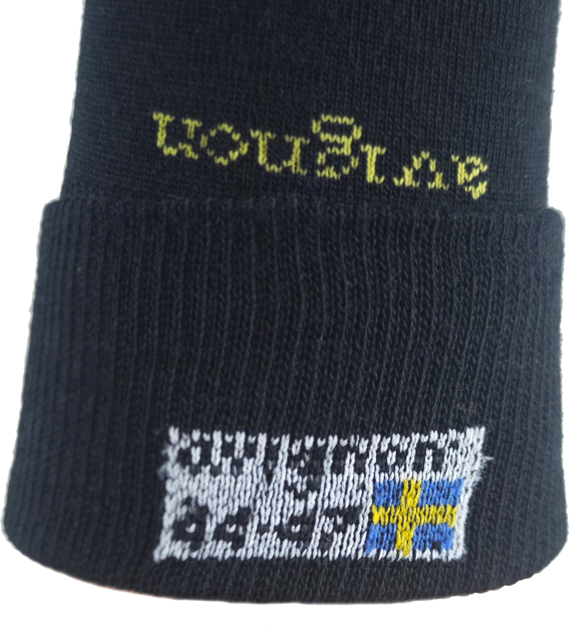 AVIGNON, Liner Ull Tunn Ullstrumpa Svart