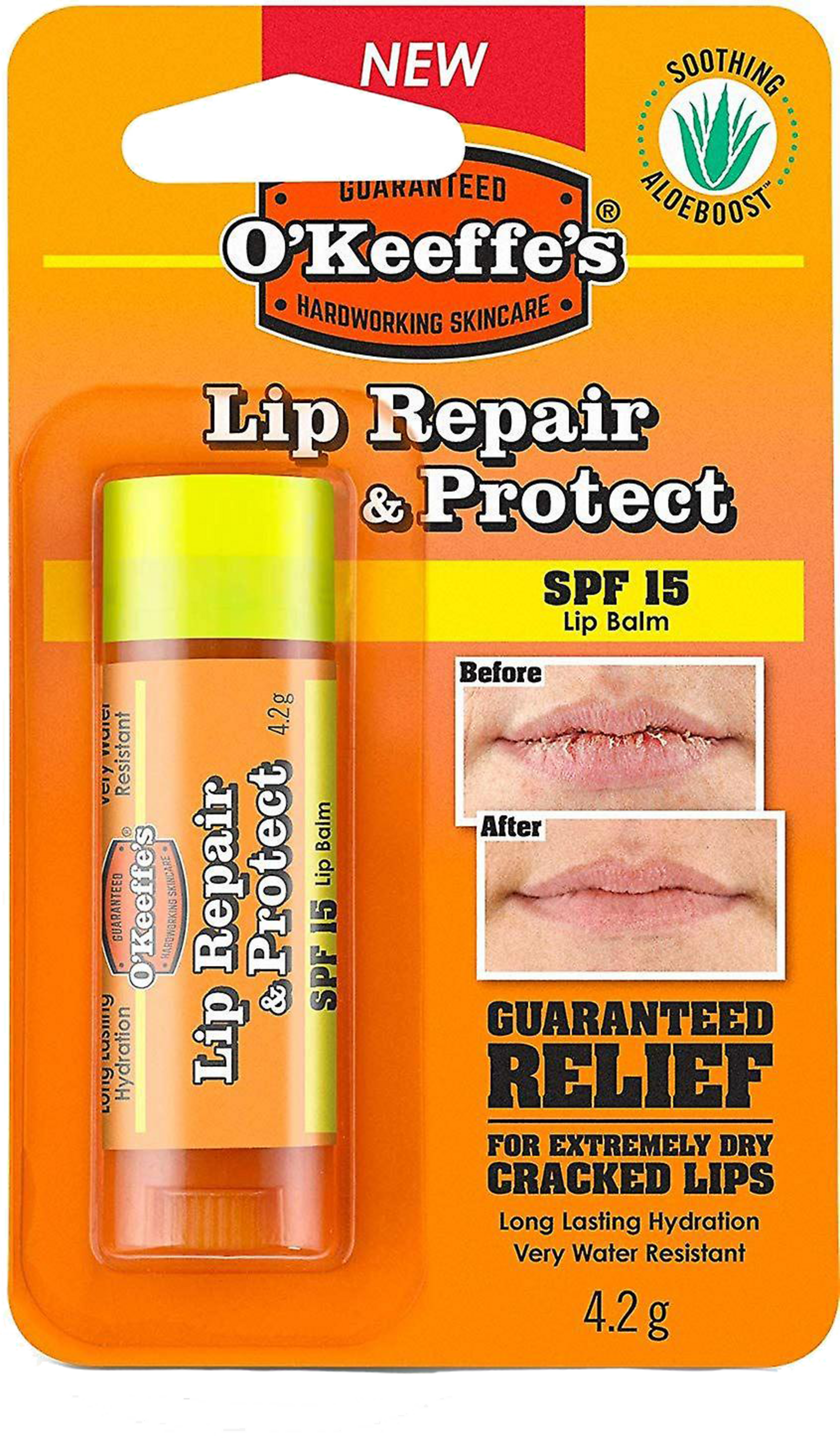 OKEEFS, Lip Repair - Protect Spf Läppbalsam