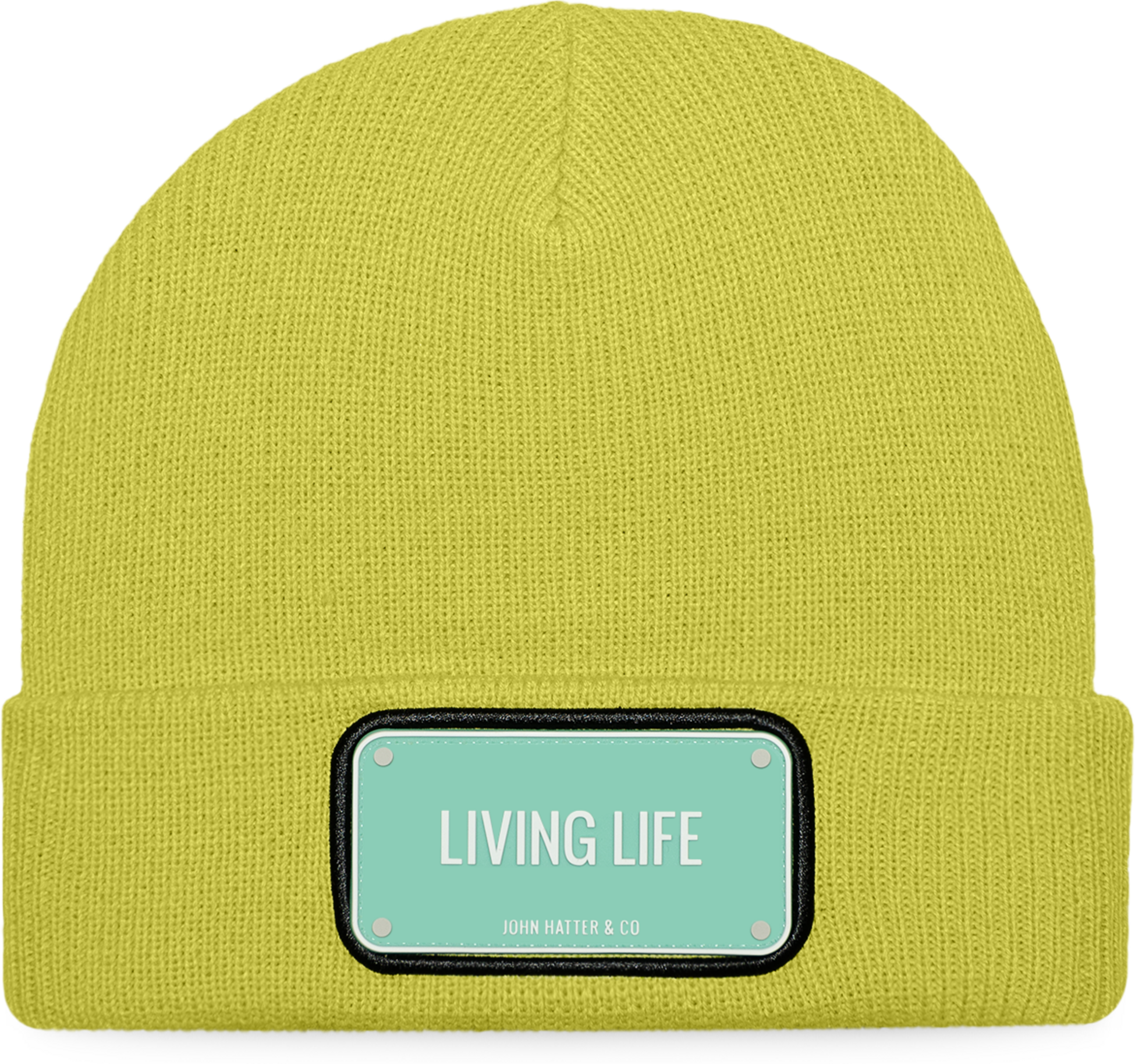 JOHN HATTER, Living Life - Rubber Beanie
