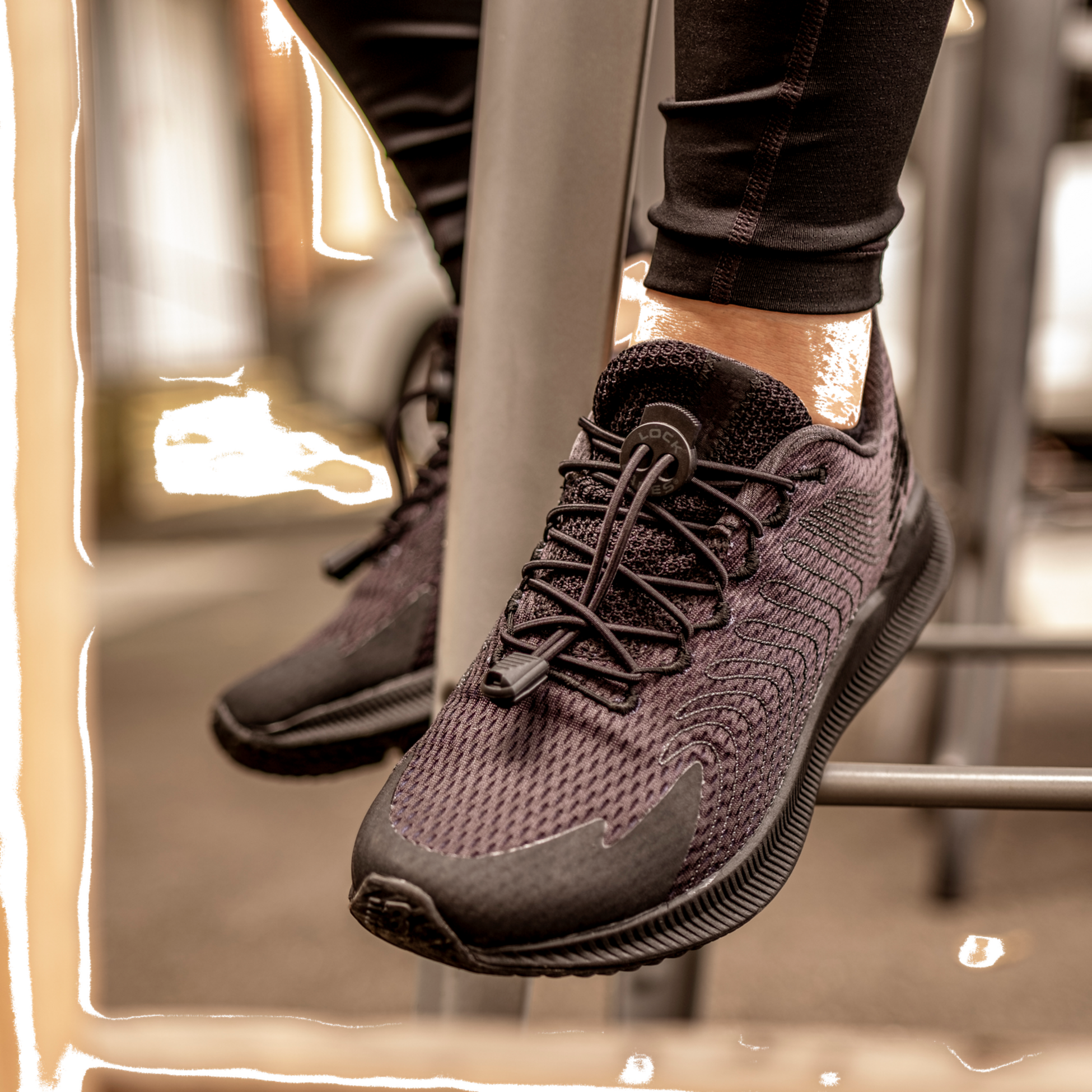 LOCK LACE, Lock Lace Solid Black