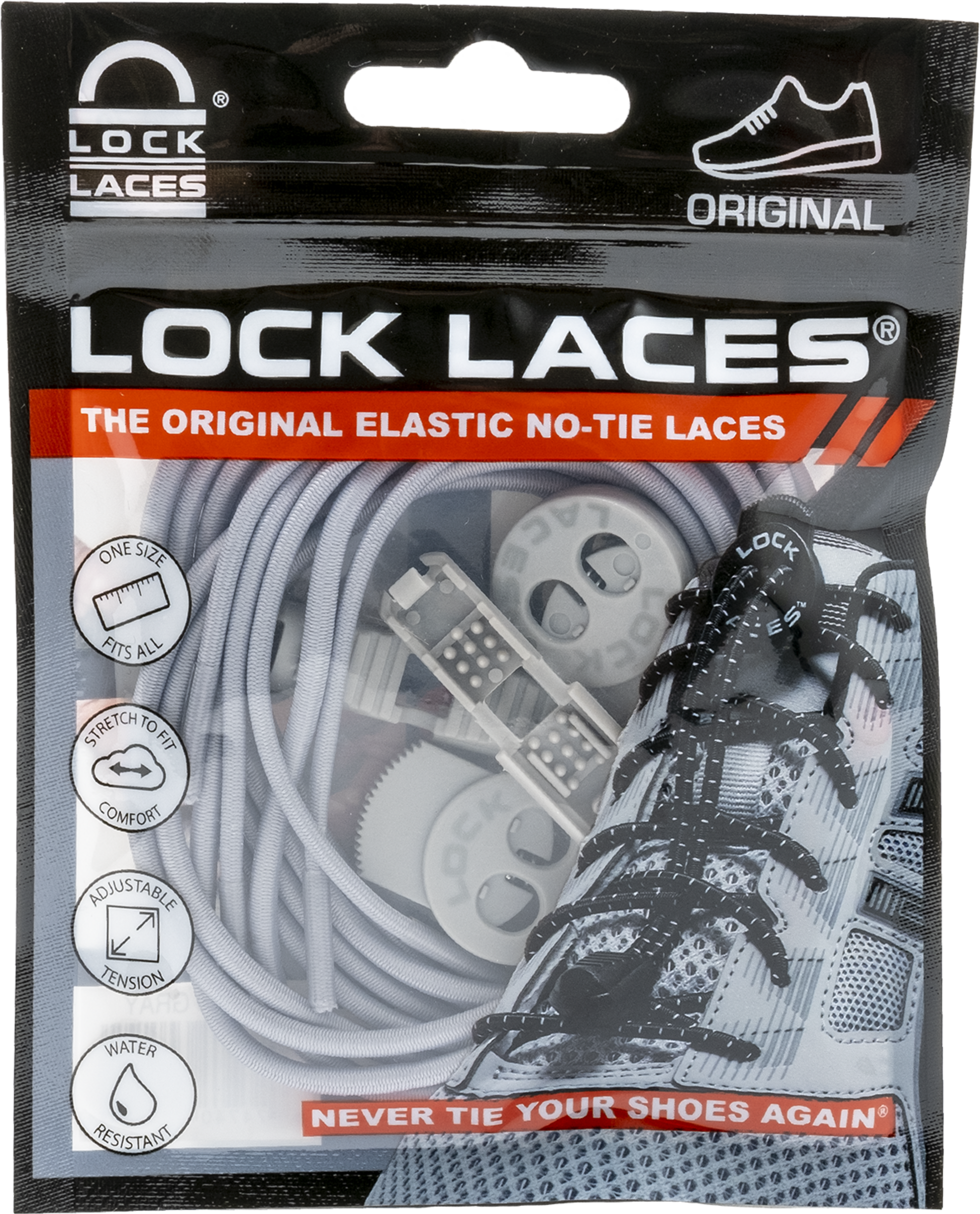LOCK LACE, Lock Lace Solid Grey
