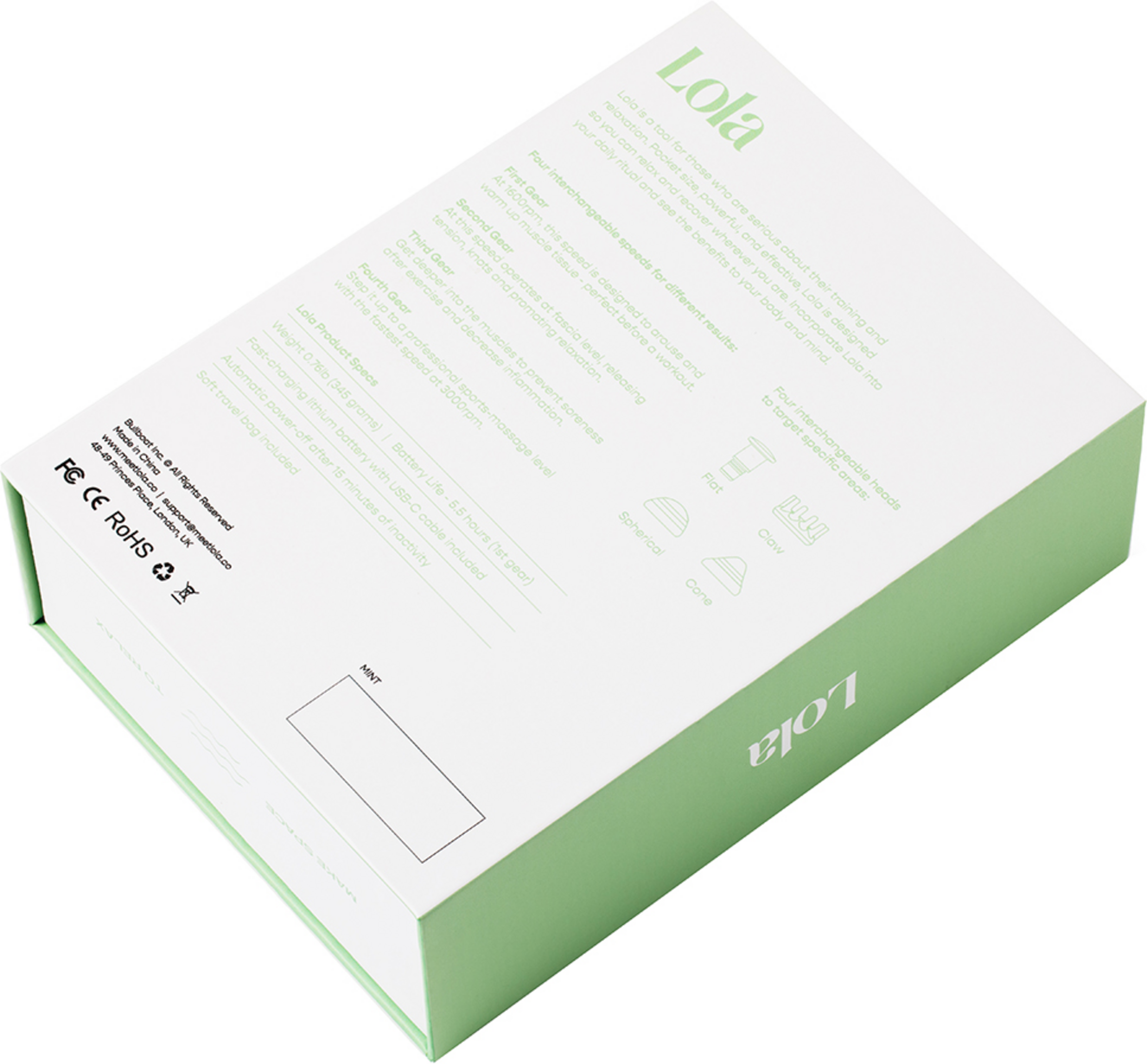 LOLA, Lola Massage Gun 2.0