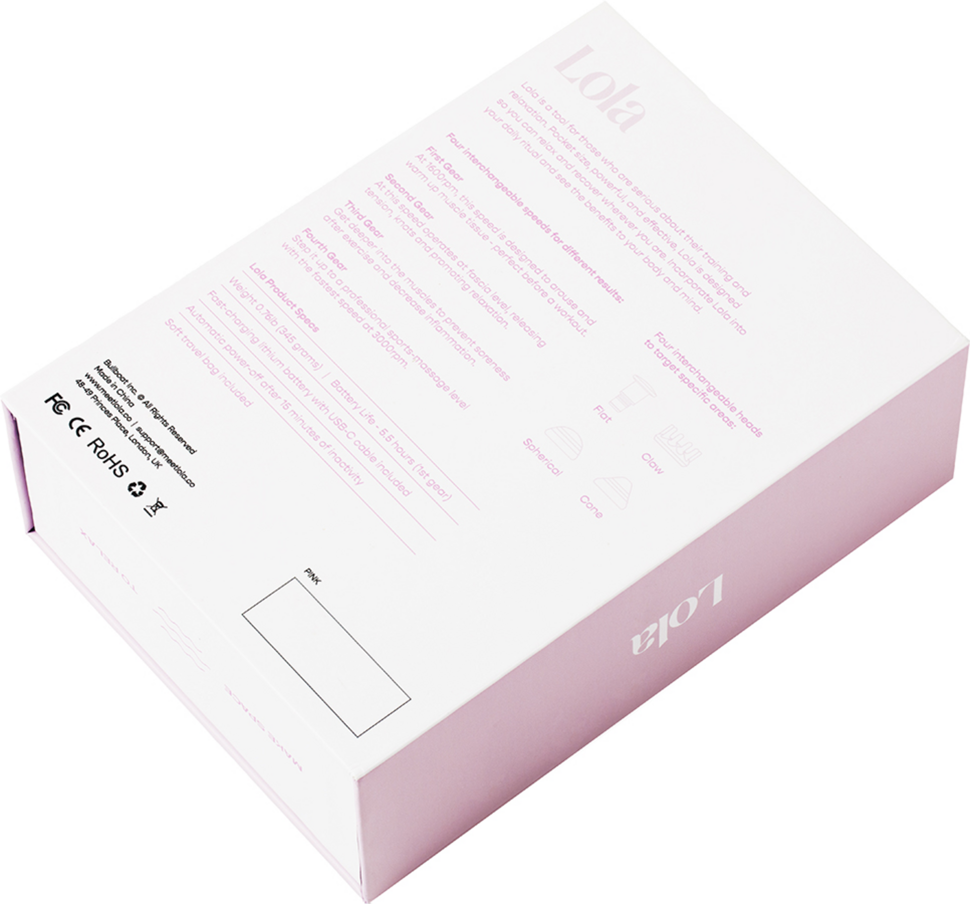 LOLA, Lola Massage Gun 2.0