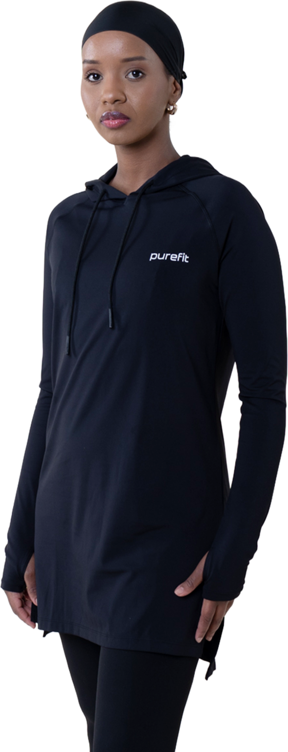 PUREFIT, Long Line Hoodie