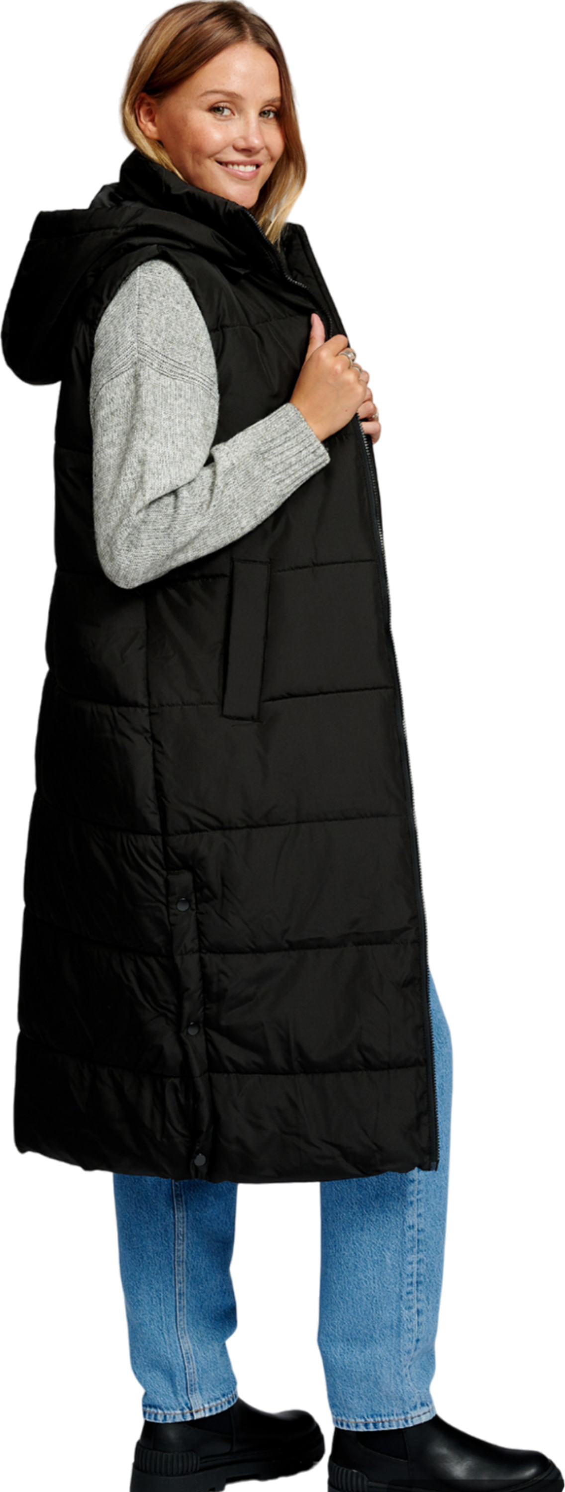 TEESHOPPEN, Long Puffer Vest